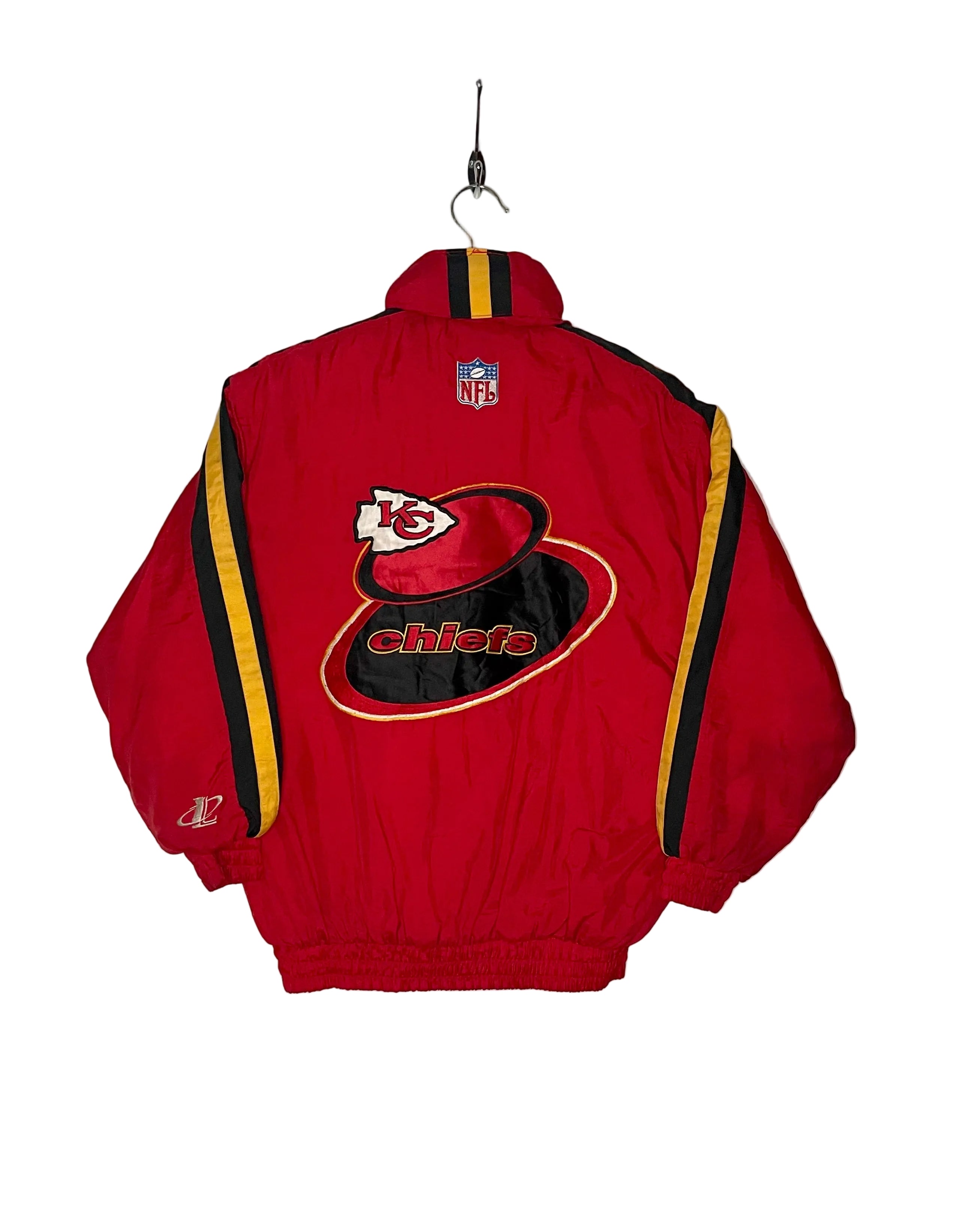 Vintage Logo Athletic Pro Line NFL Jacke Kansas City Chiefs Größe M Kinder