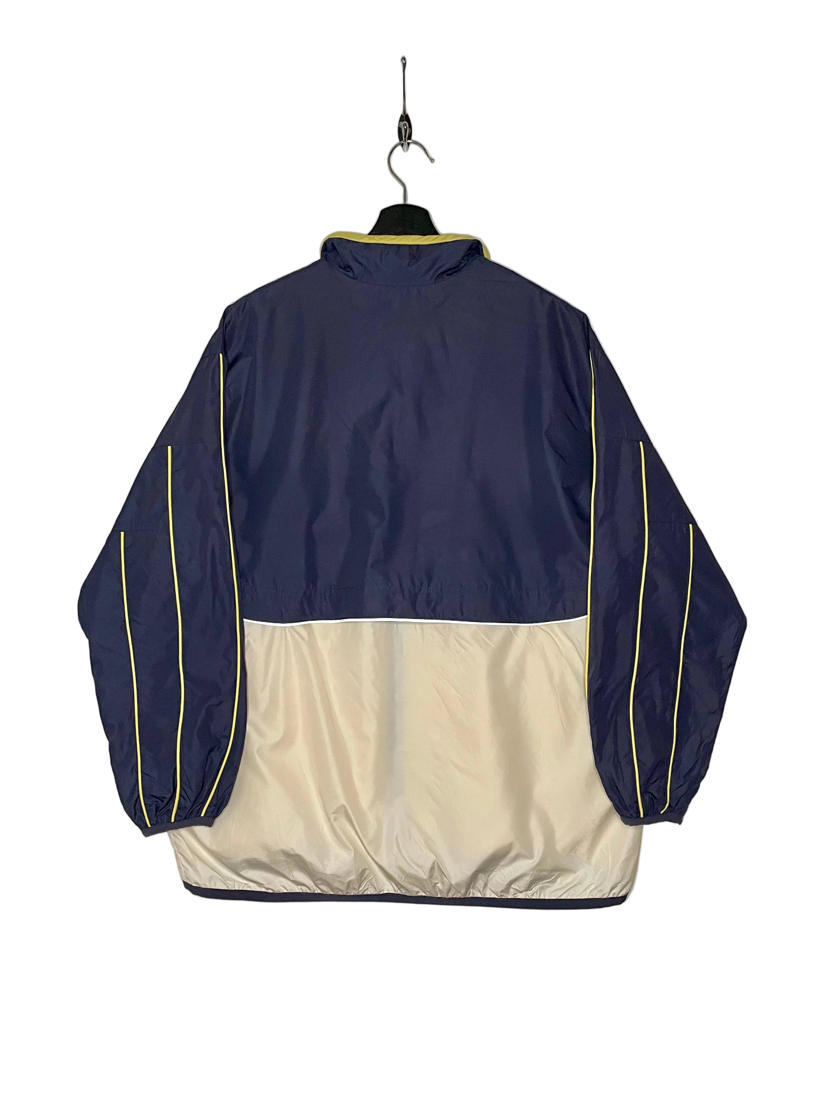 Nike Vintage Trainingsjacke Blau/Beige Größe L