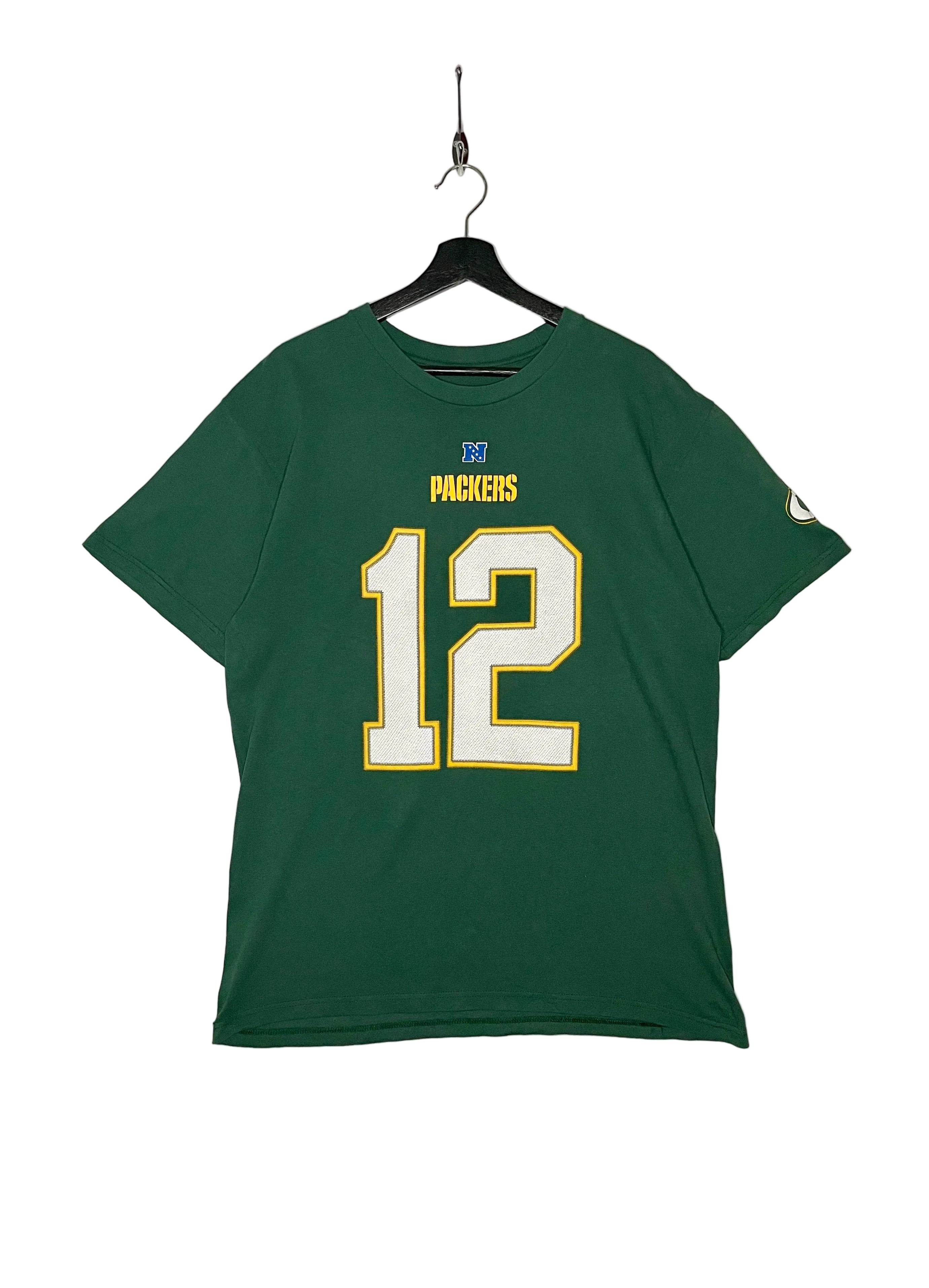 NFL Green Bay Packers T-Shirt #12 Aaron Rodgers Größe L