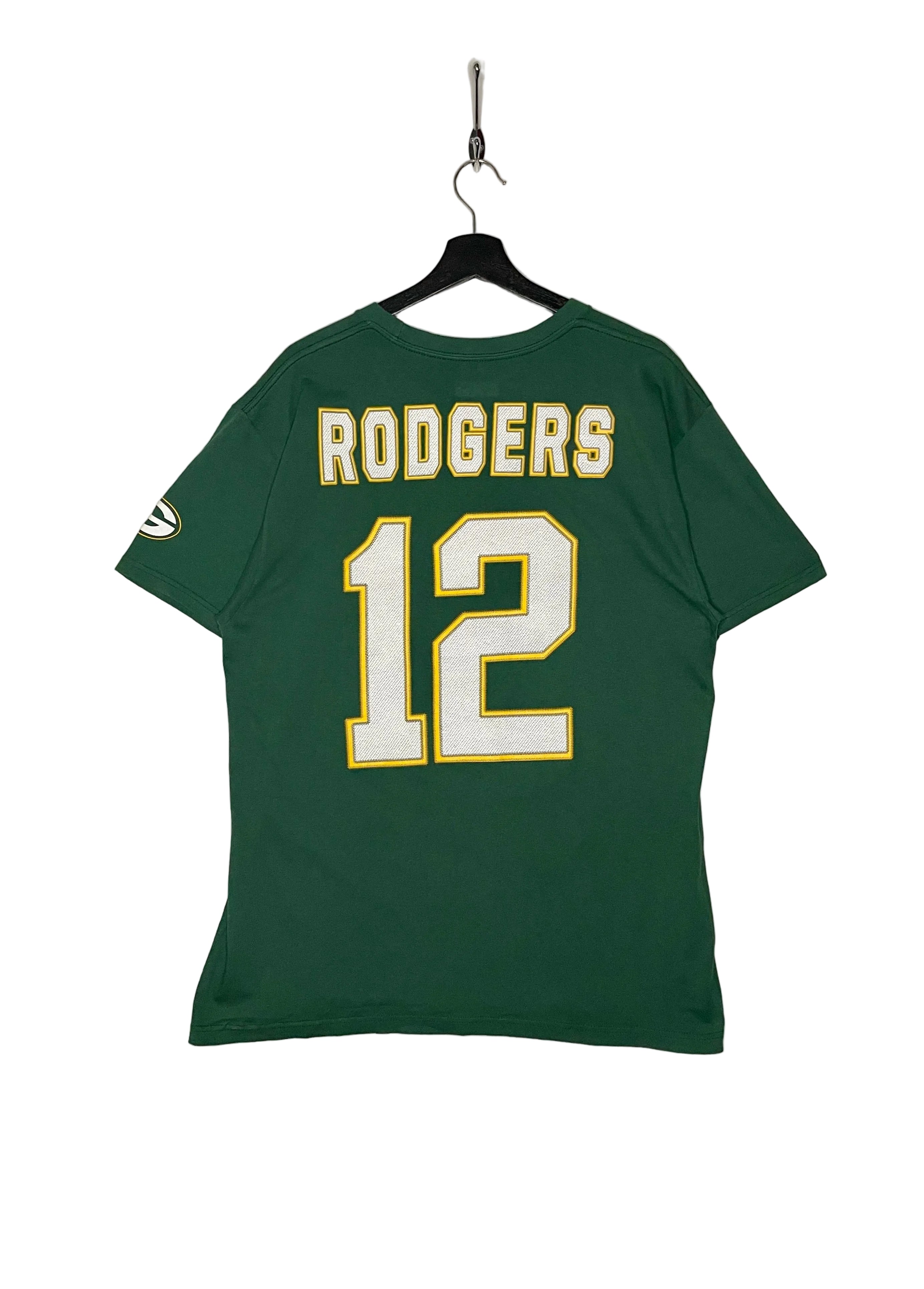 NFL Green Bay Packers T-Shirt #12 Aaron Rodgers Größe L