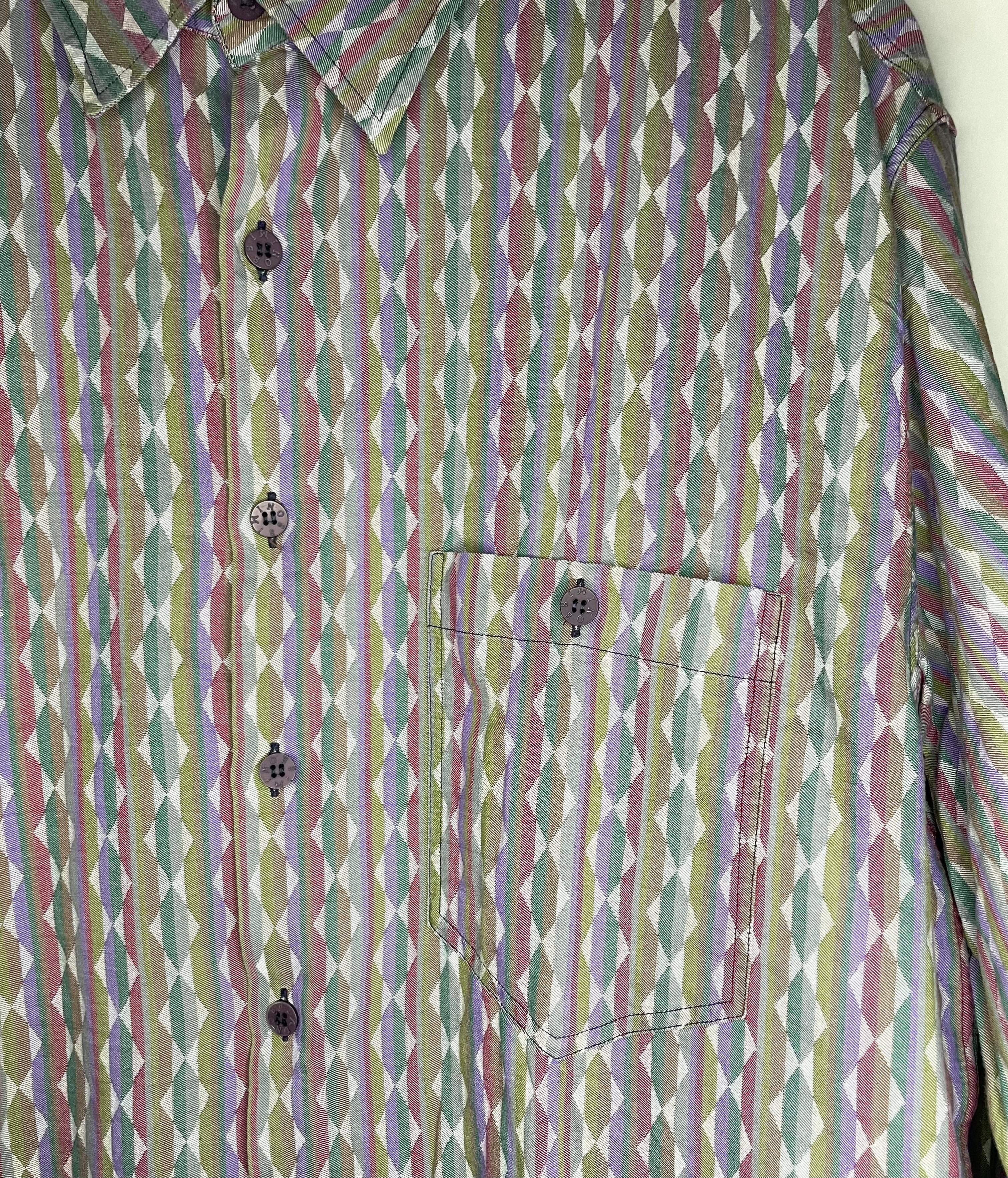 Missoni shirt long sleeve patterned size XL