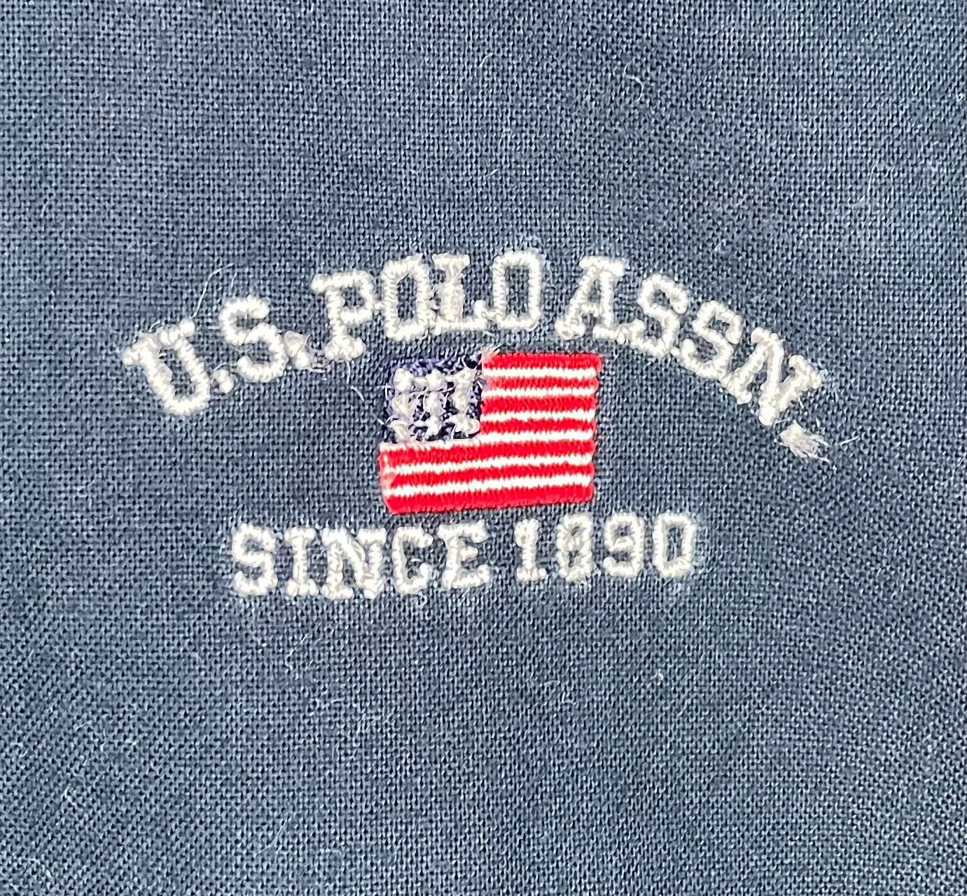 U.S. Polo Assn. Freizeithemd Blau Größe XXL
