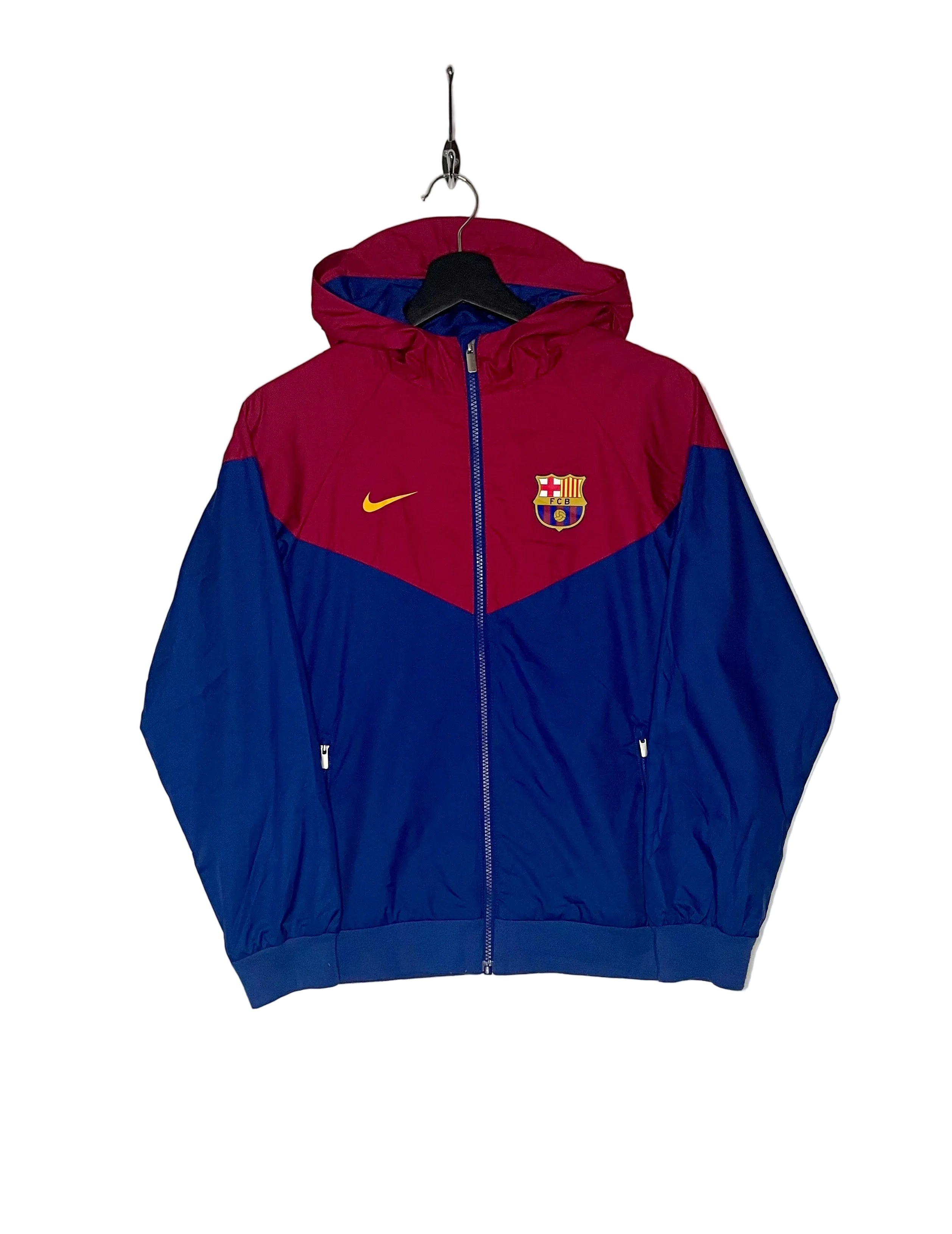 Nike FC Barcelona Trainingsjacke Rot/Blau Größe L Kinder