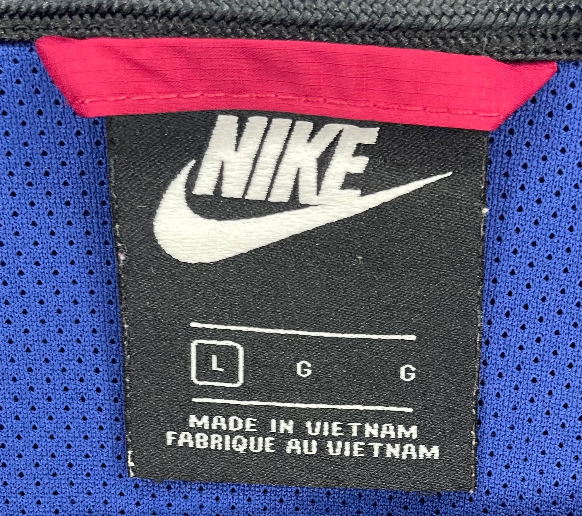 Nike FC Barcelona Trainingsjacke Rot/Blau Größe L Kinder