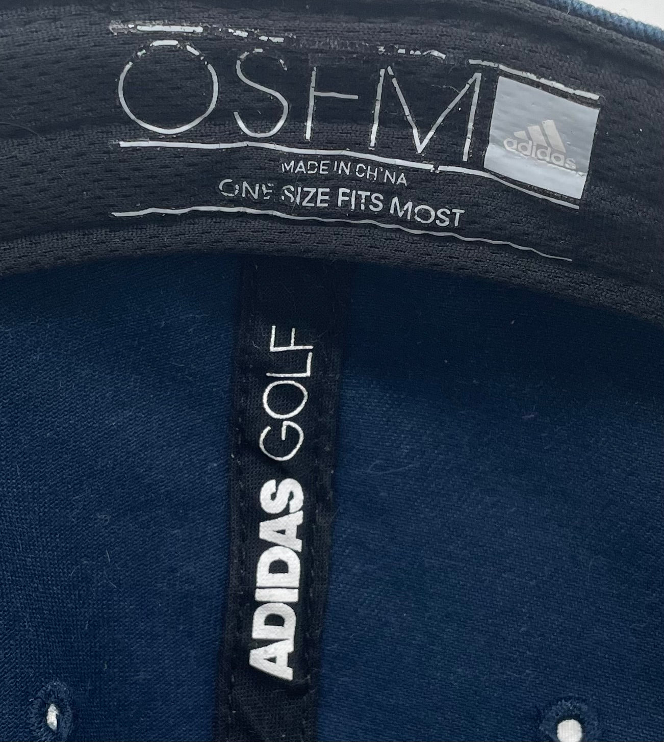 Adidas Golf OSFM Strapback Blau/Weiß One Size