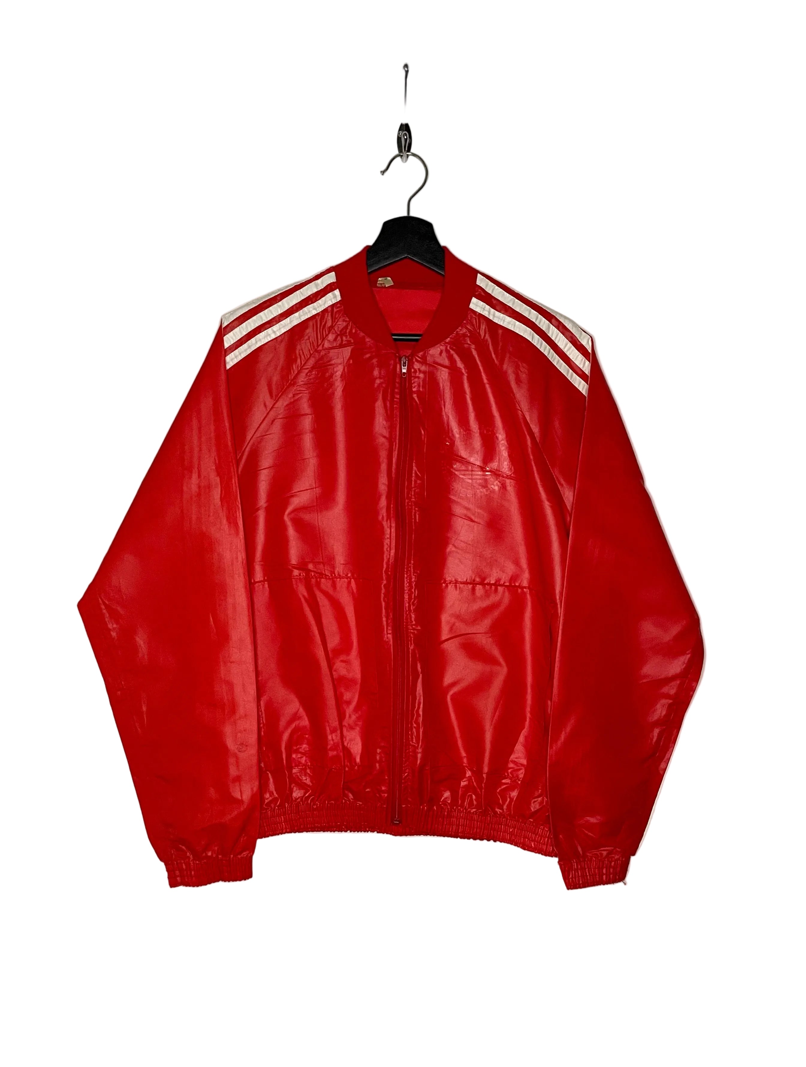 Adidas Vintage 70th/80th Trainingsjacke Rot Größe M