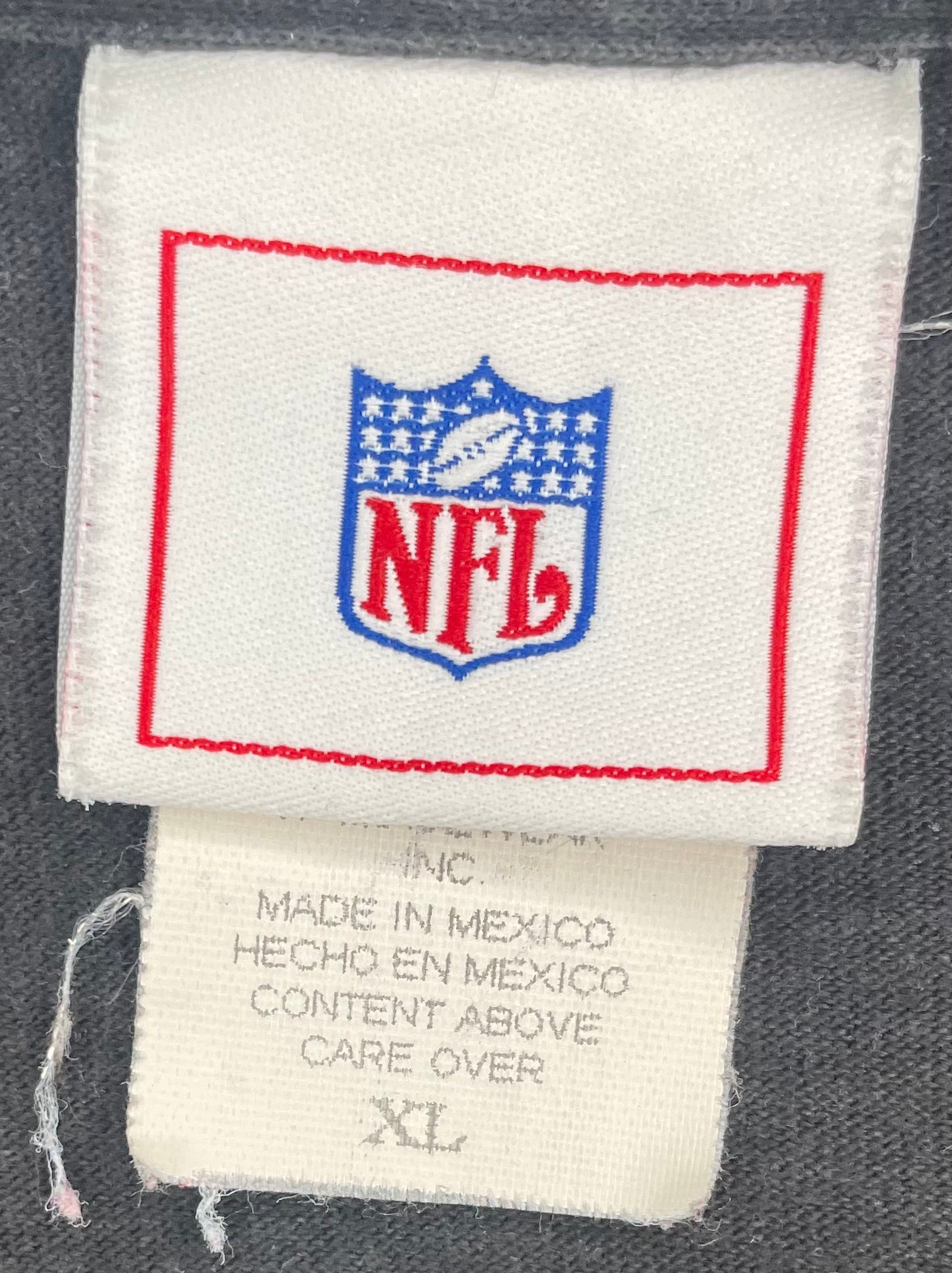 NFL Vintage T-Shirt Pittsburgh Steelers Schwarz Größe XL