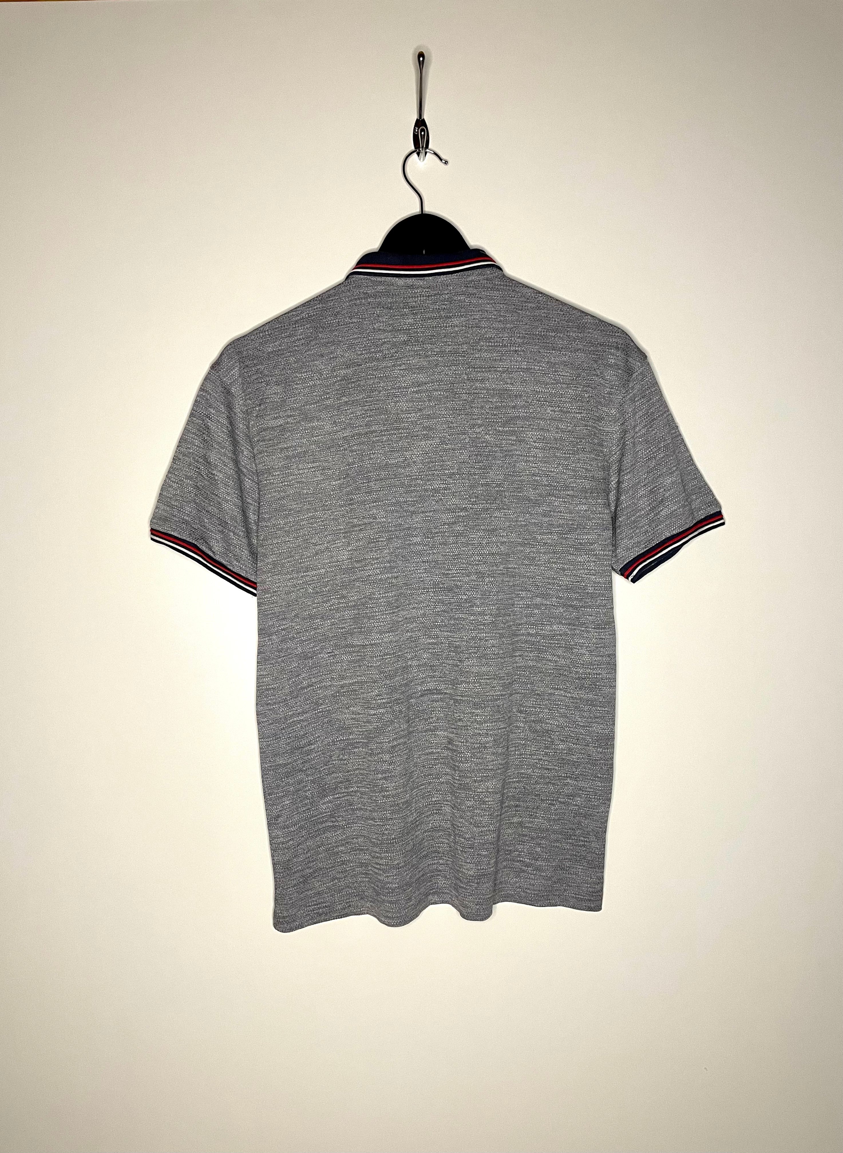 Tommy Hilfiger Polo Shirt Gray Size M