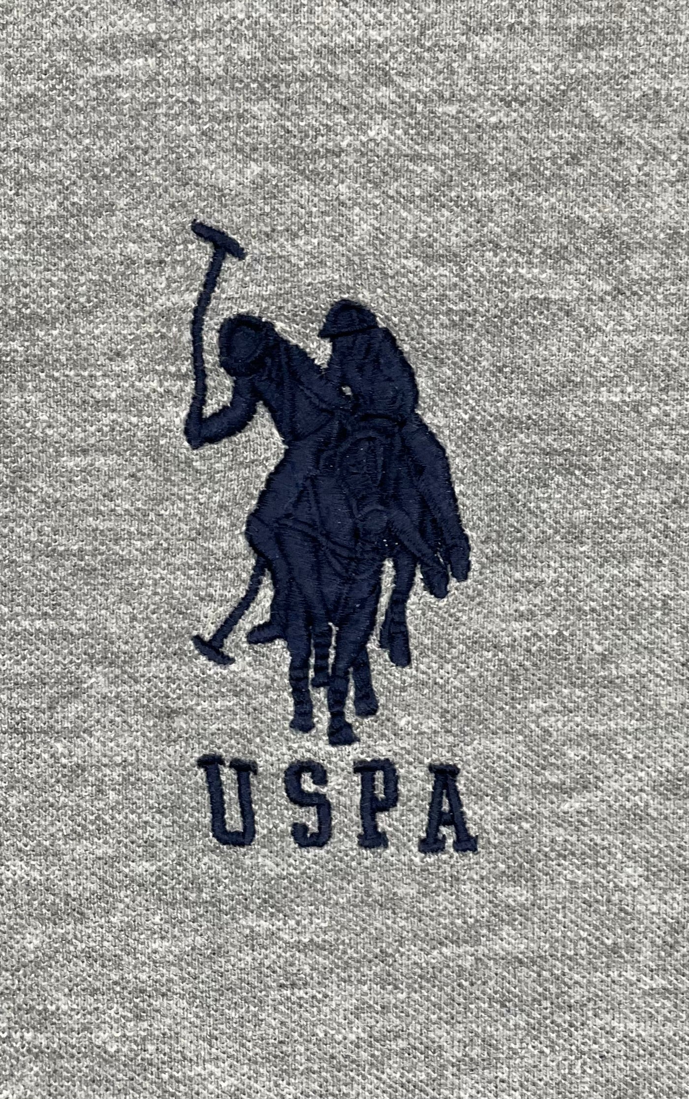 U.S. Polo Assn. kurzarm Poloshirt Grau Größe XL