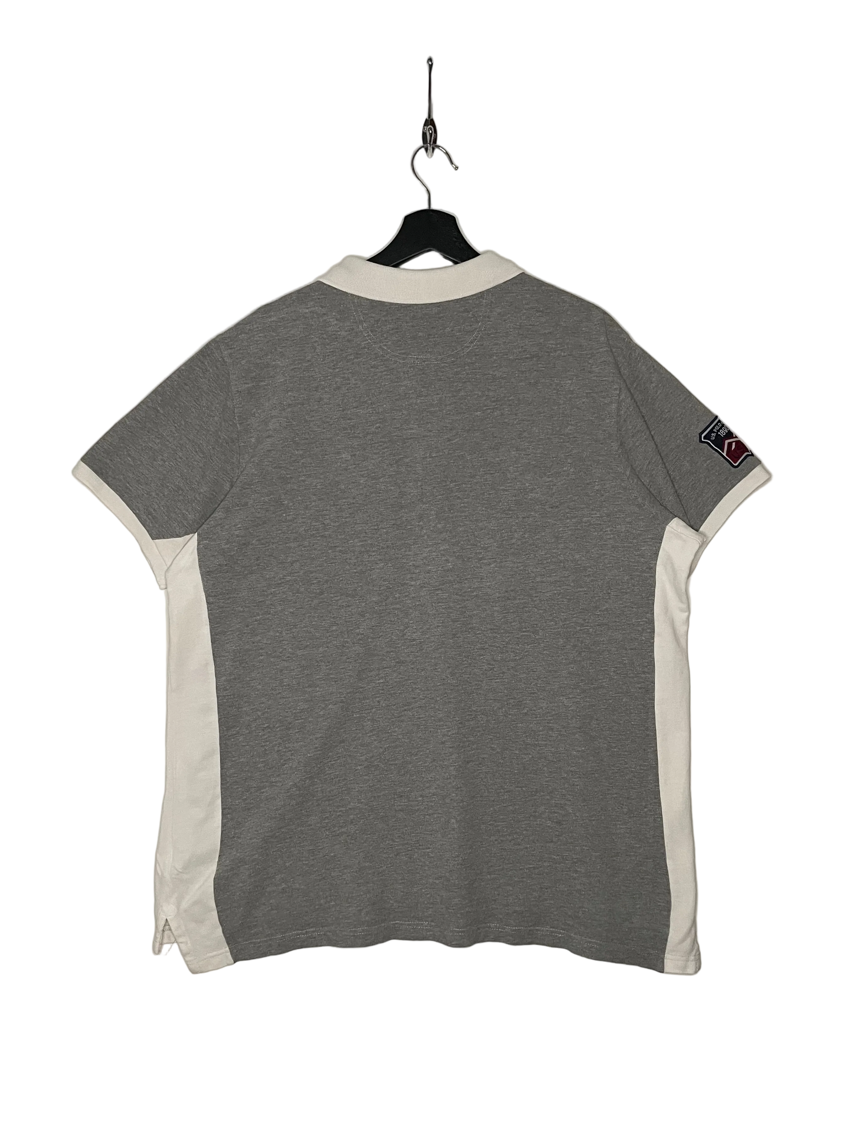 U.S. Polo Assn. kurzarm Poloshirt Grau Größe XL