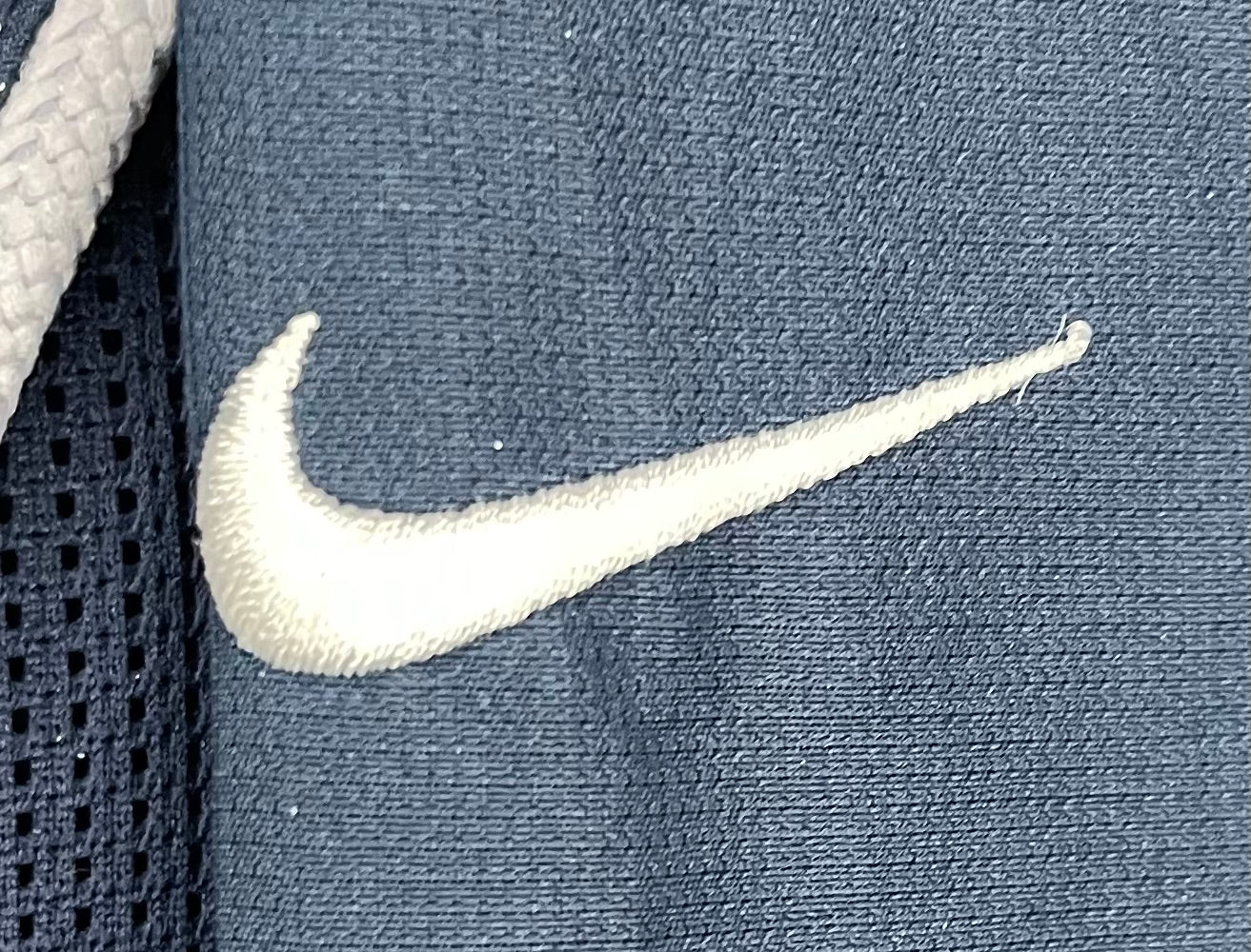 Nike Vintage Windbreaker Malvern Baseball Blau Größe XL