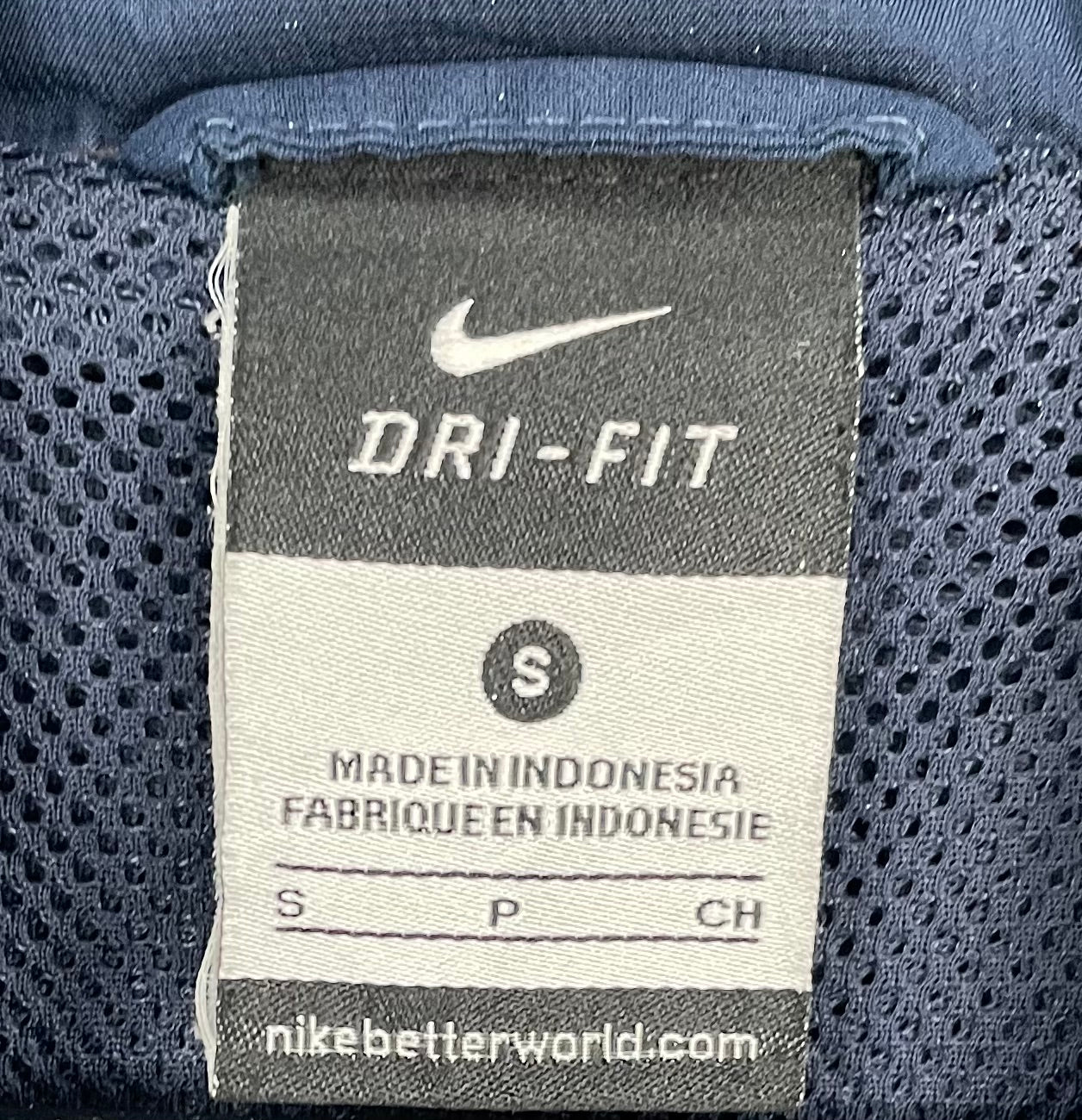 Nike Vintage Trainingsjacke Blau Größe S