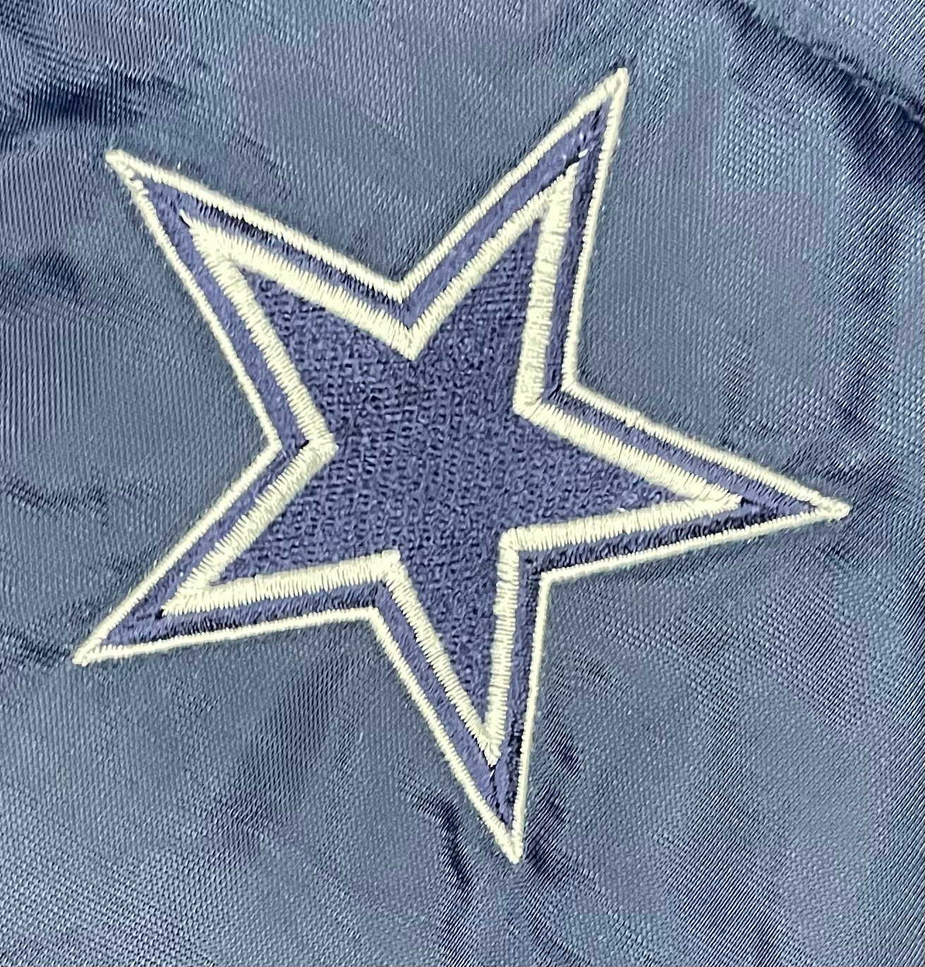 NFL Bomberjacke Dallas Cowboys Weiß/Blau Größe XL