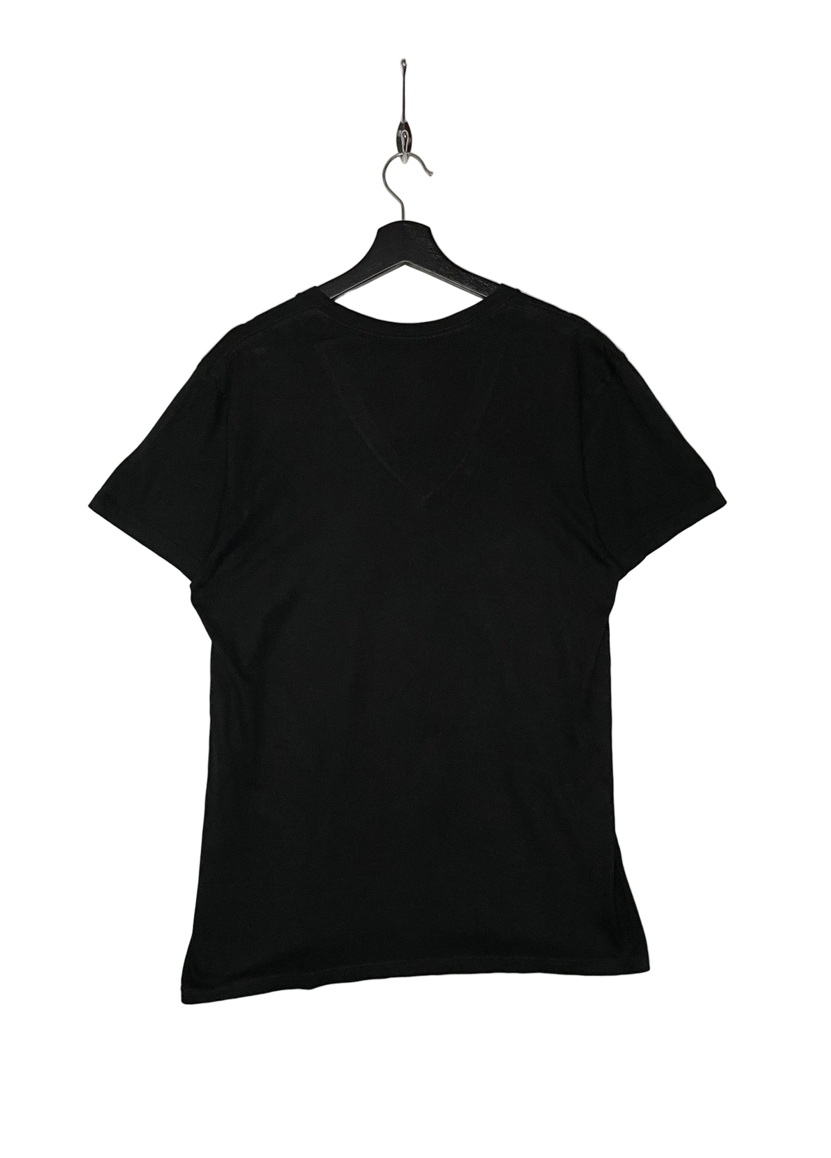 Ralph Lauren V-Neck T-Shirt Schwarz Größe M