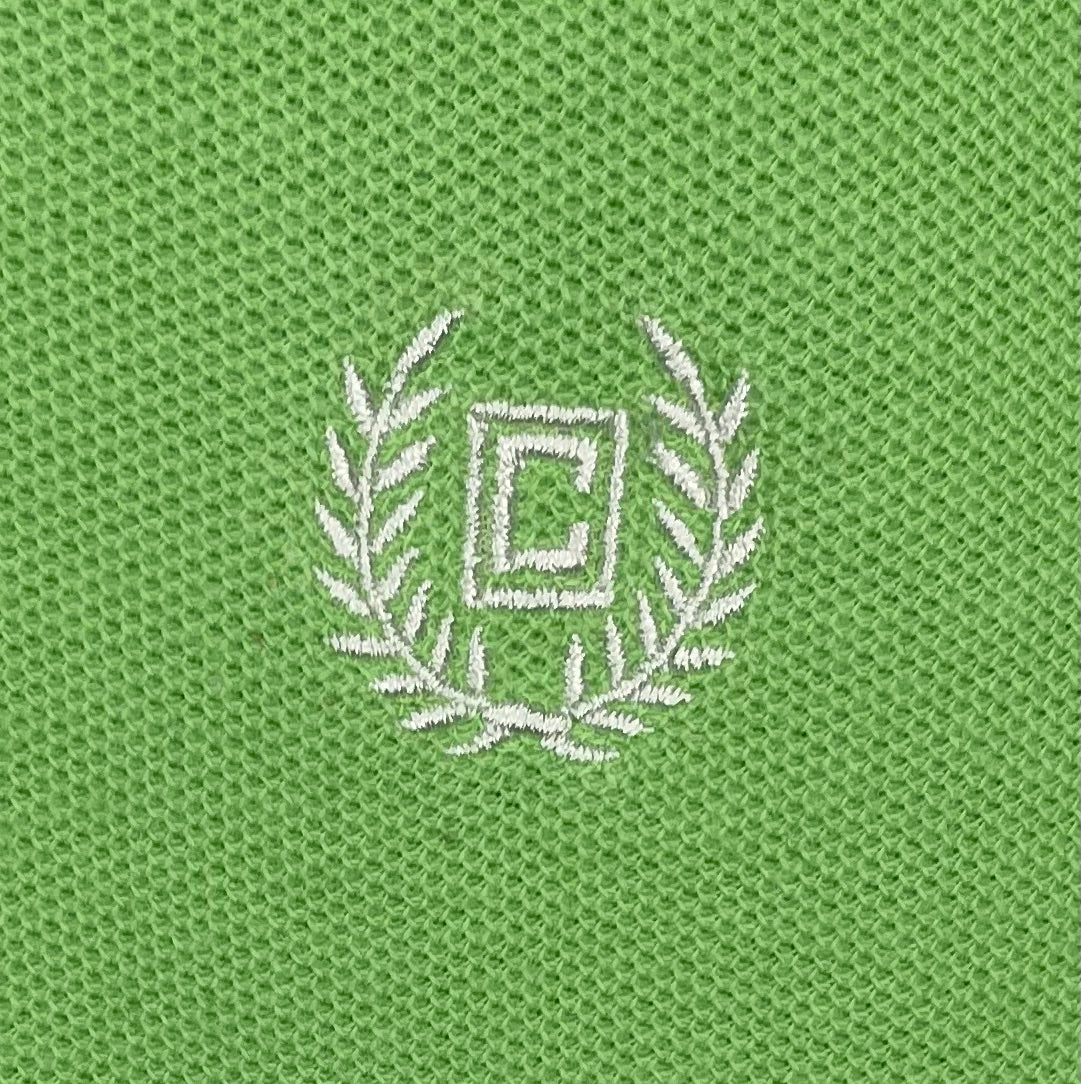 Chaps Vintage Poloshirt Grün Größe L