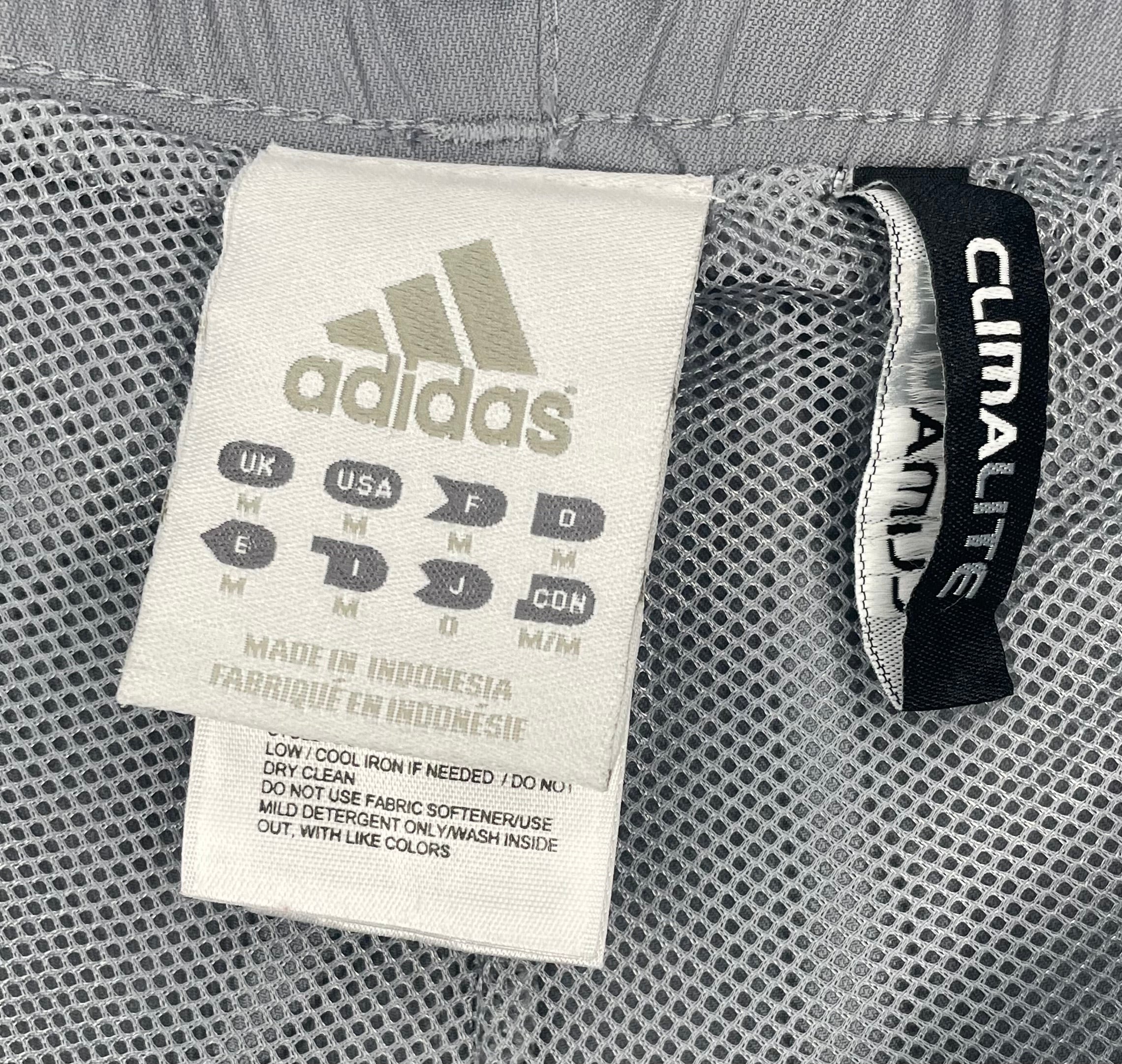 Adidas Vintage Trackpants Grau/Blau Größe M