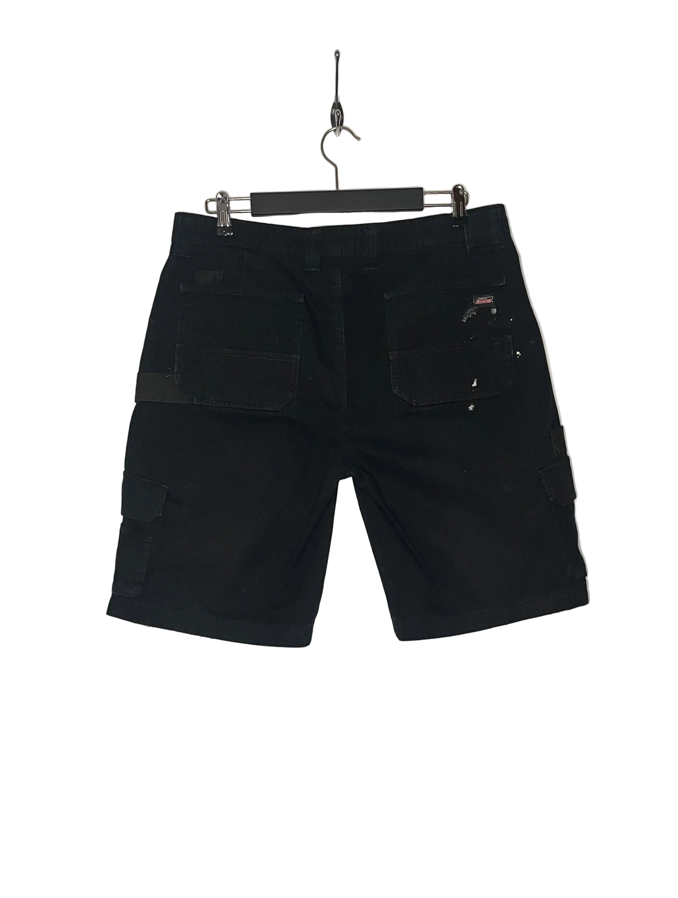 Dickies Vintage Workwear Shorts Schwarz Größe 34