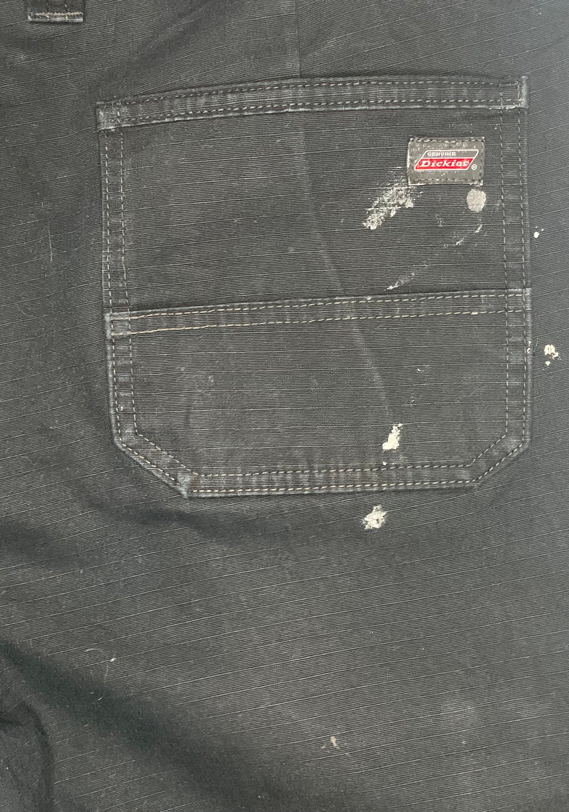 Dickies Vintage Workwear Shorts Schwarz Größe 34