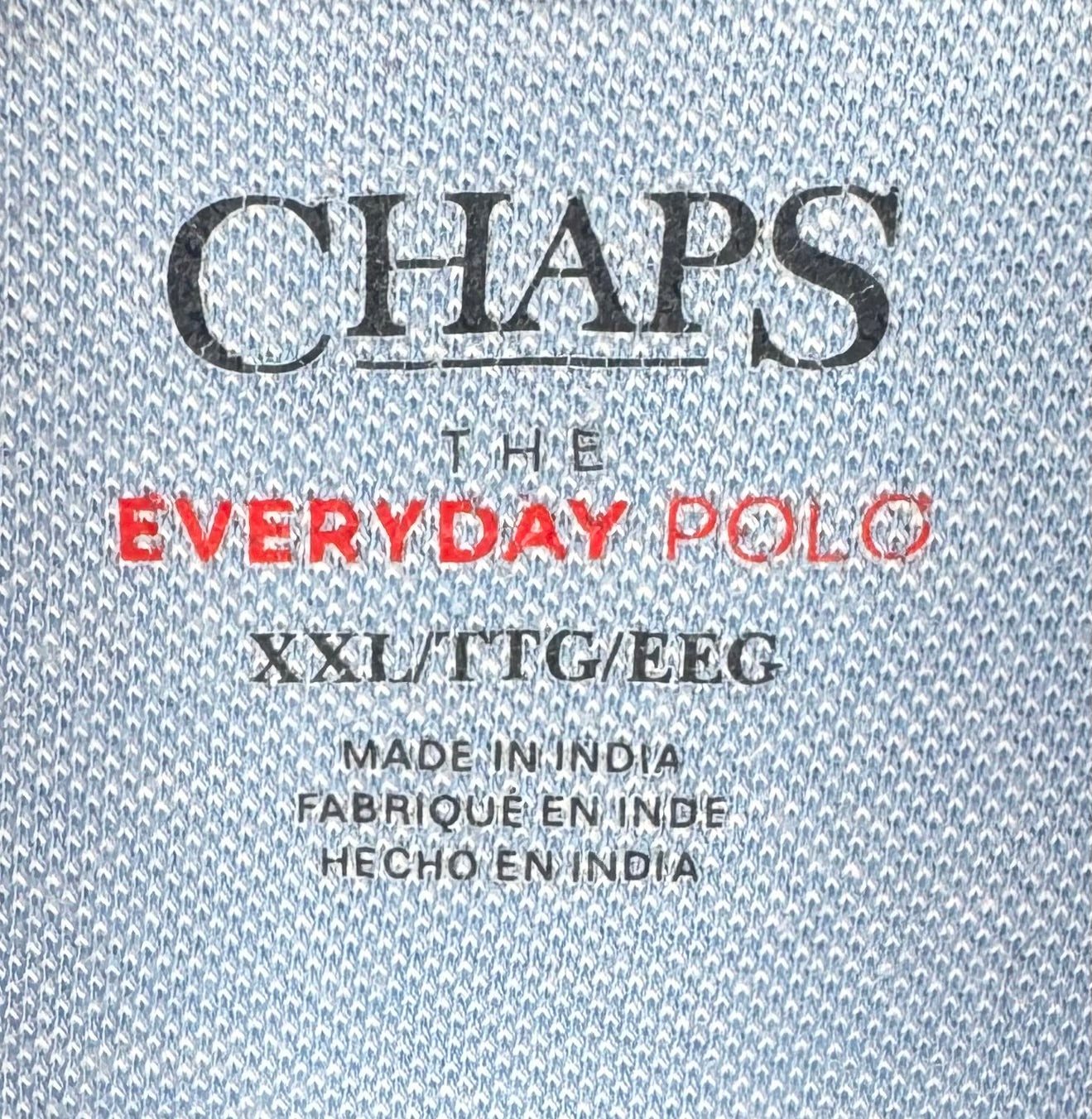 Chaps Vintage Poloshirt Rot Größe XXL