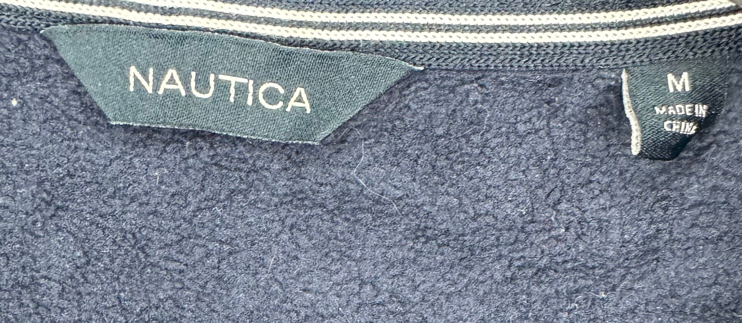 Nautica Vintage Fleecejacke Blau Größe M