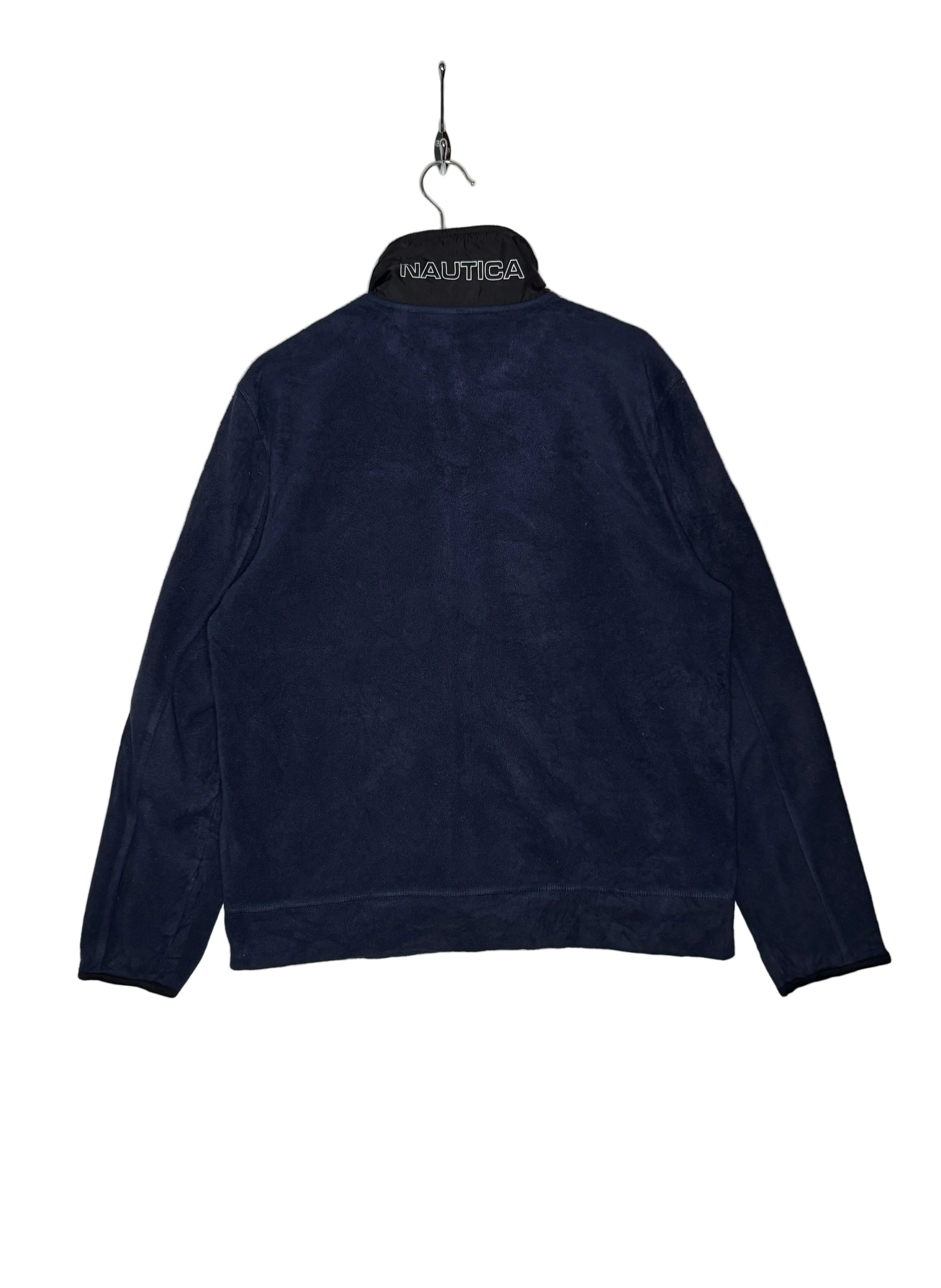 Nautica Vintage Fleecejacke Blau Größe M