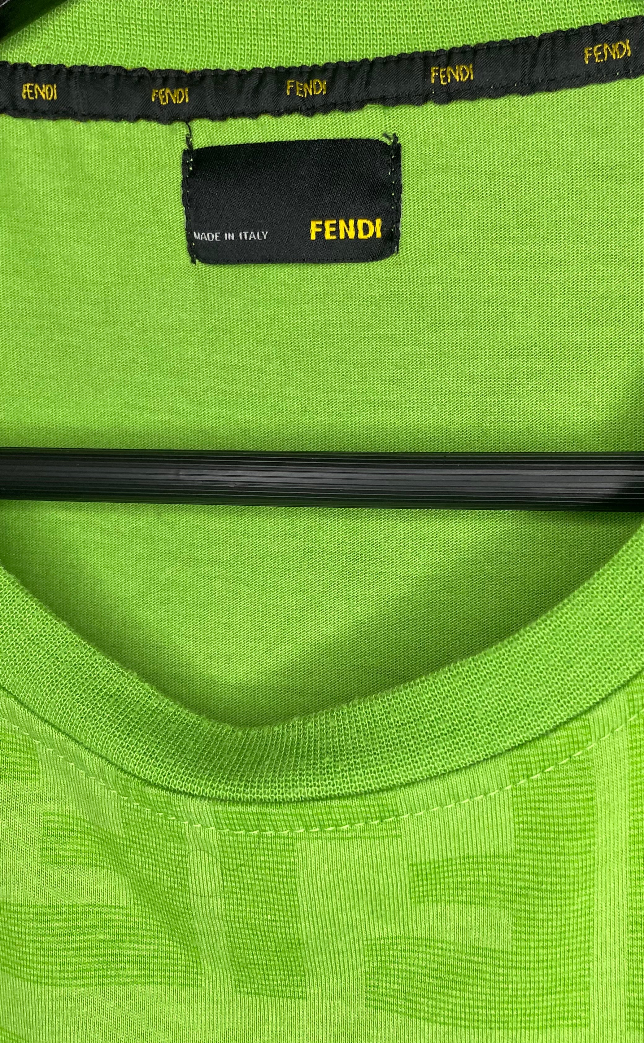 Camiseta Fendi Verde Talla M 