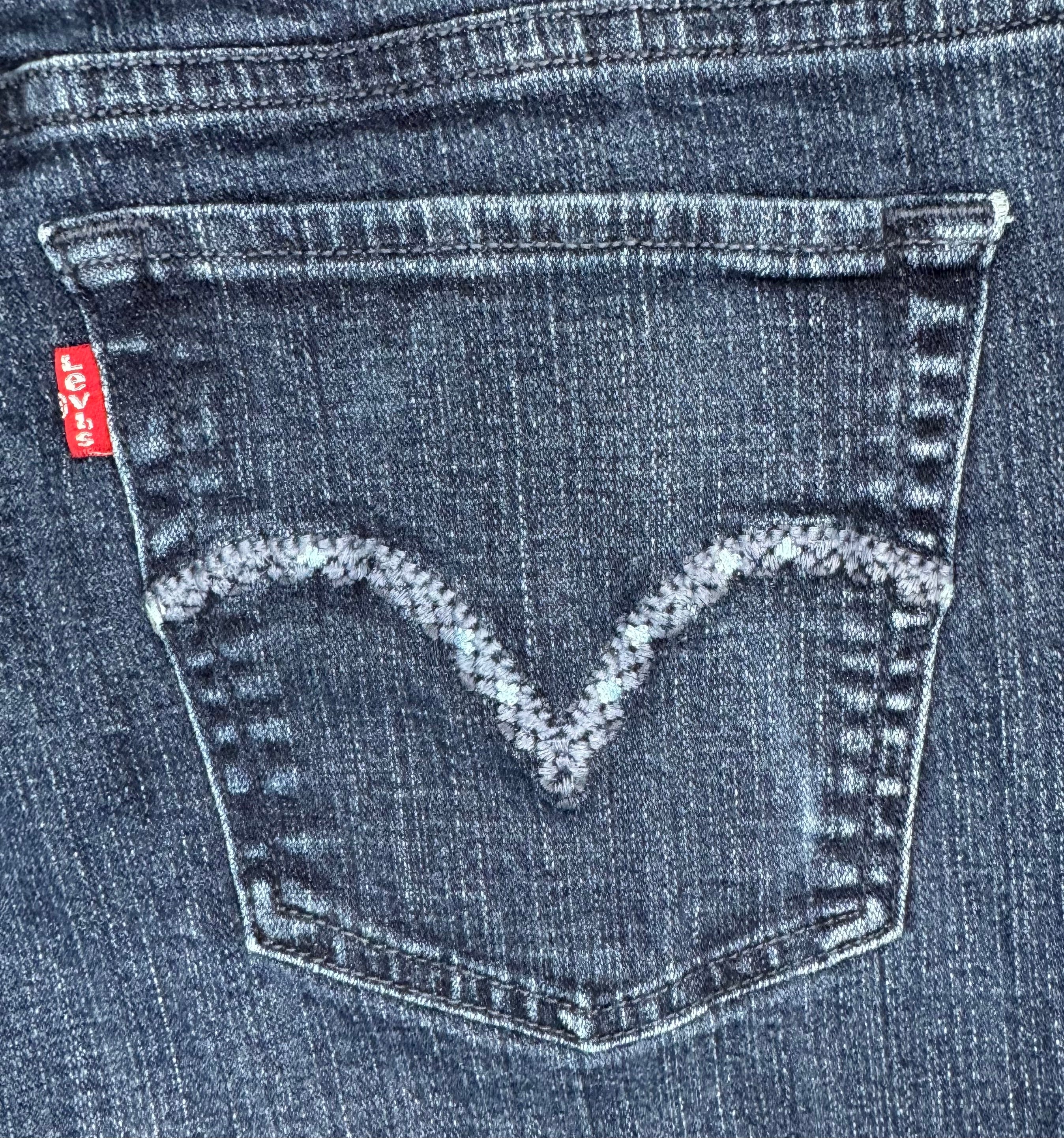 Levi`s Jeans 505 Staight Leg Blau Größe W32 L32 Damen