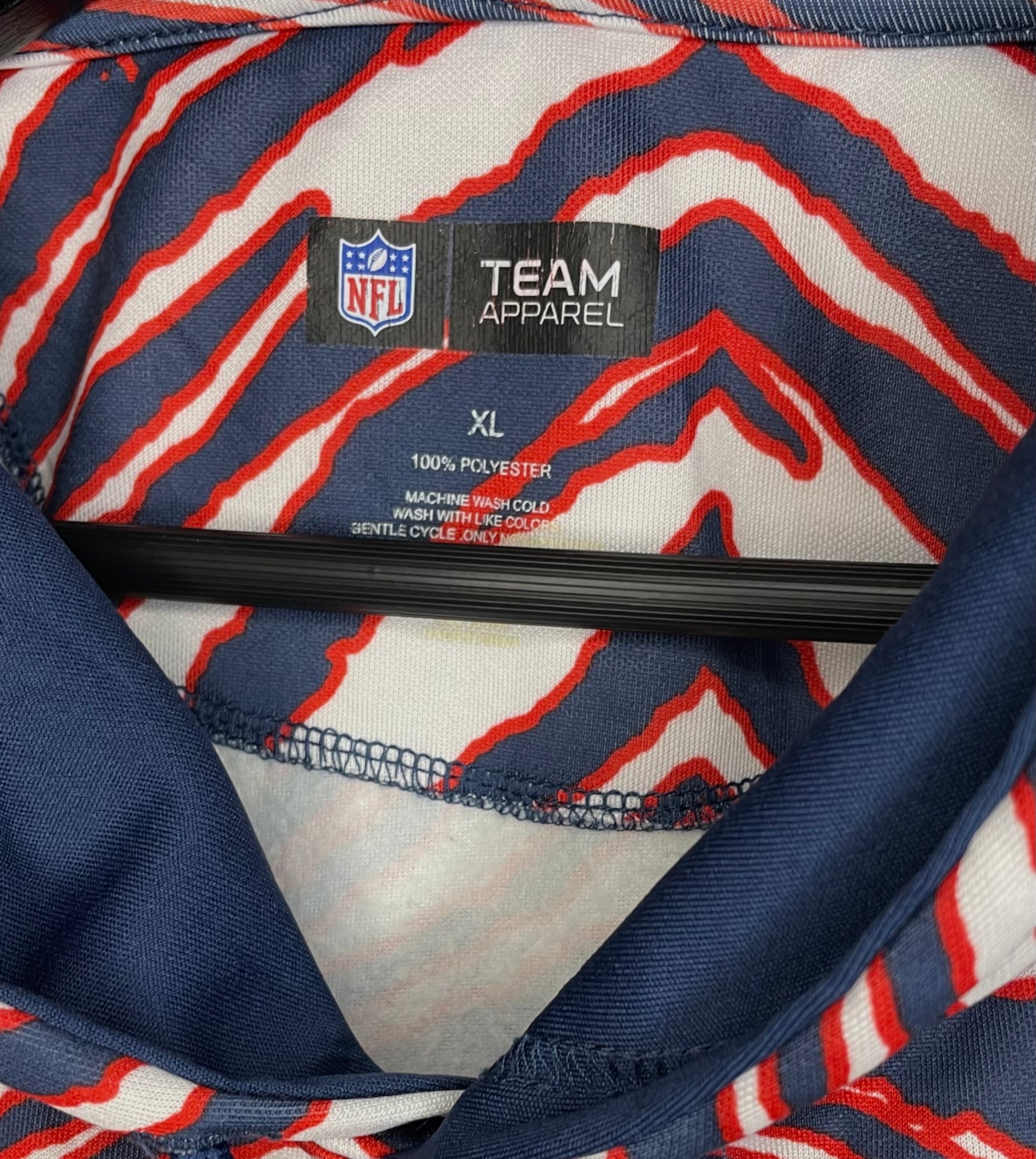 NFL Hoodie New England Patriots Animalprint Größe XL