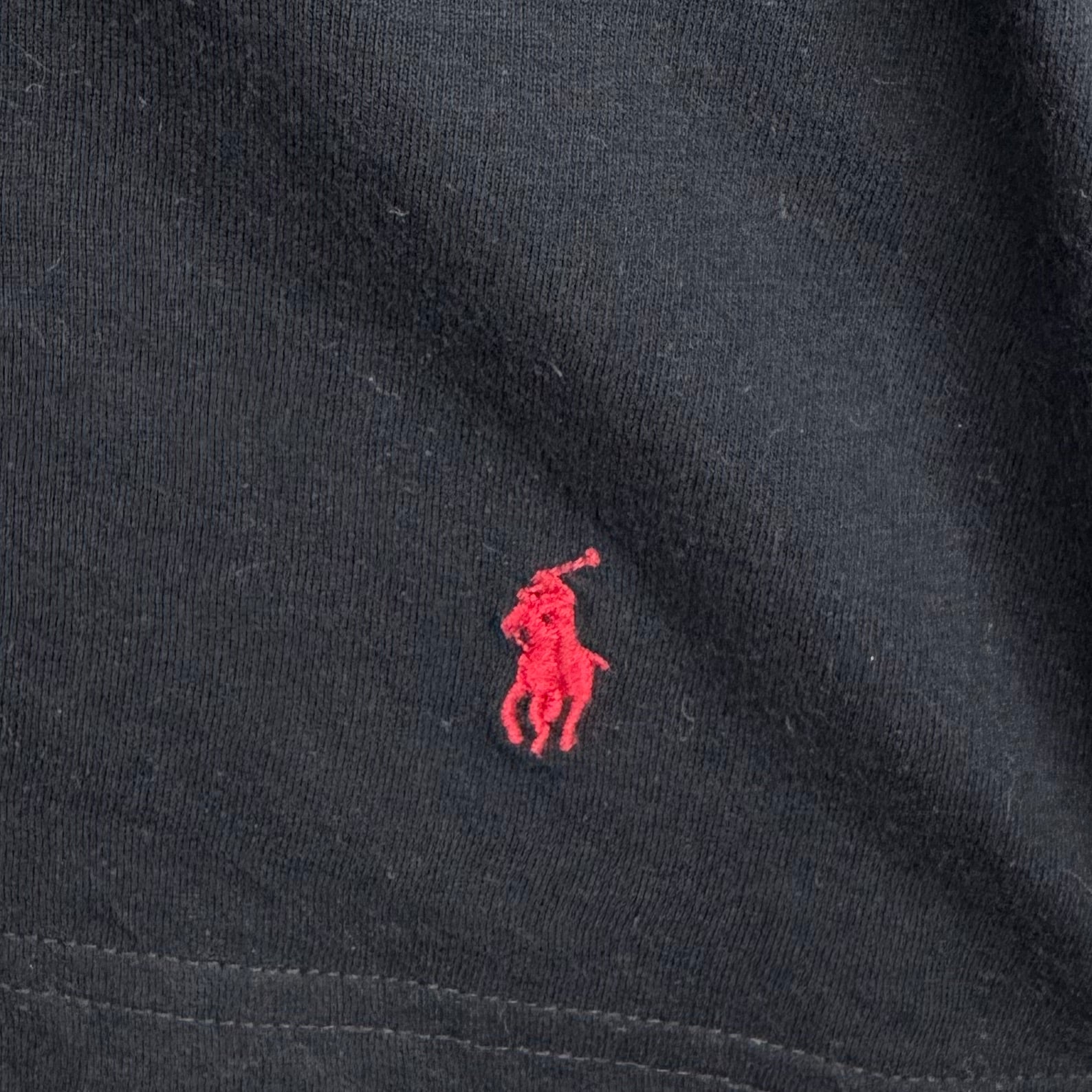 Ralph Lauren Basic T-Shirt Schwarz Größe XL