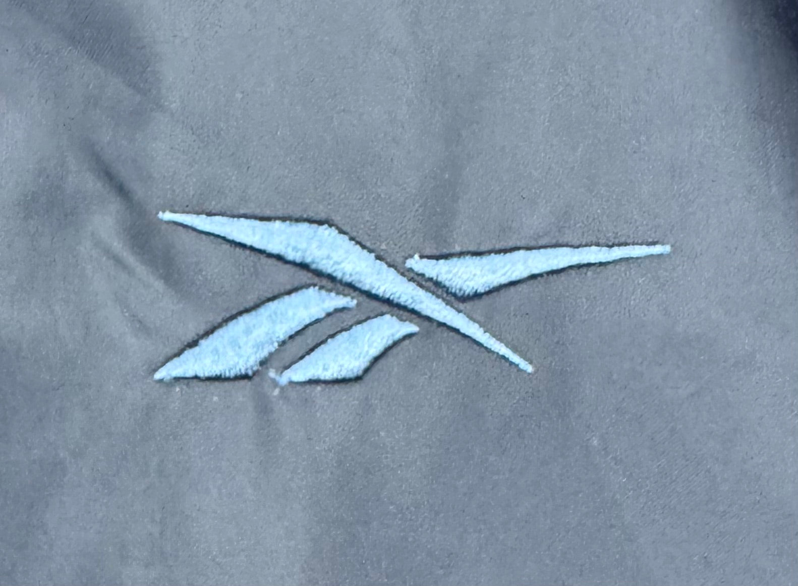 Reebok Vintage Trainingsjacke Blau/Weiß Größe XL