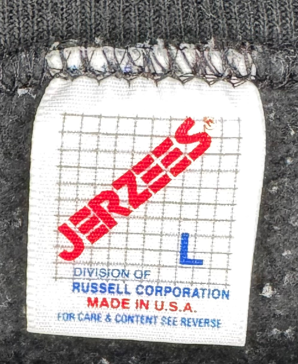 Jerzees Sweater St. Pius Satans Schwarz Größe L