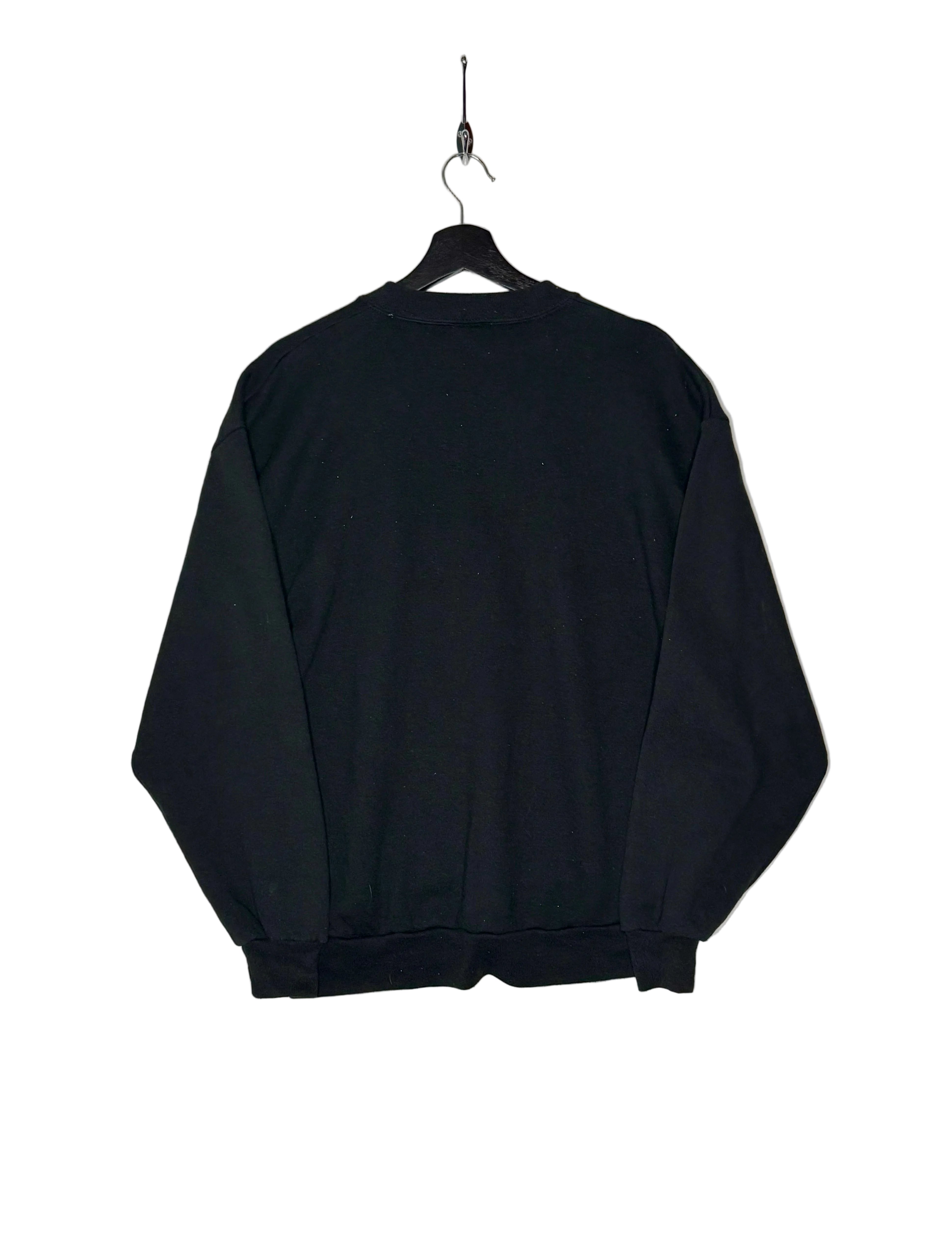 Jerzees Sweater St. Pius Satans Schwarz Größe L