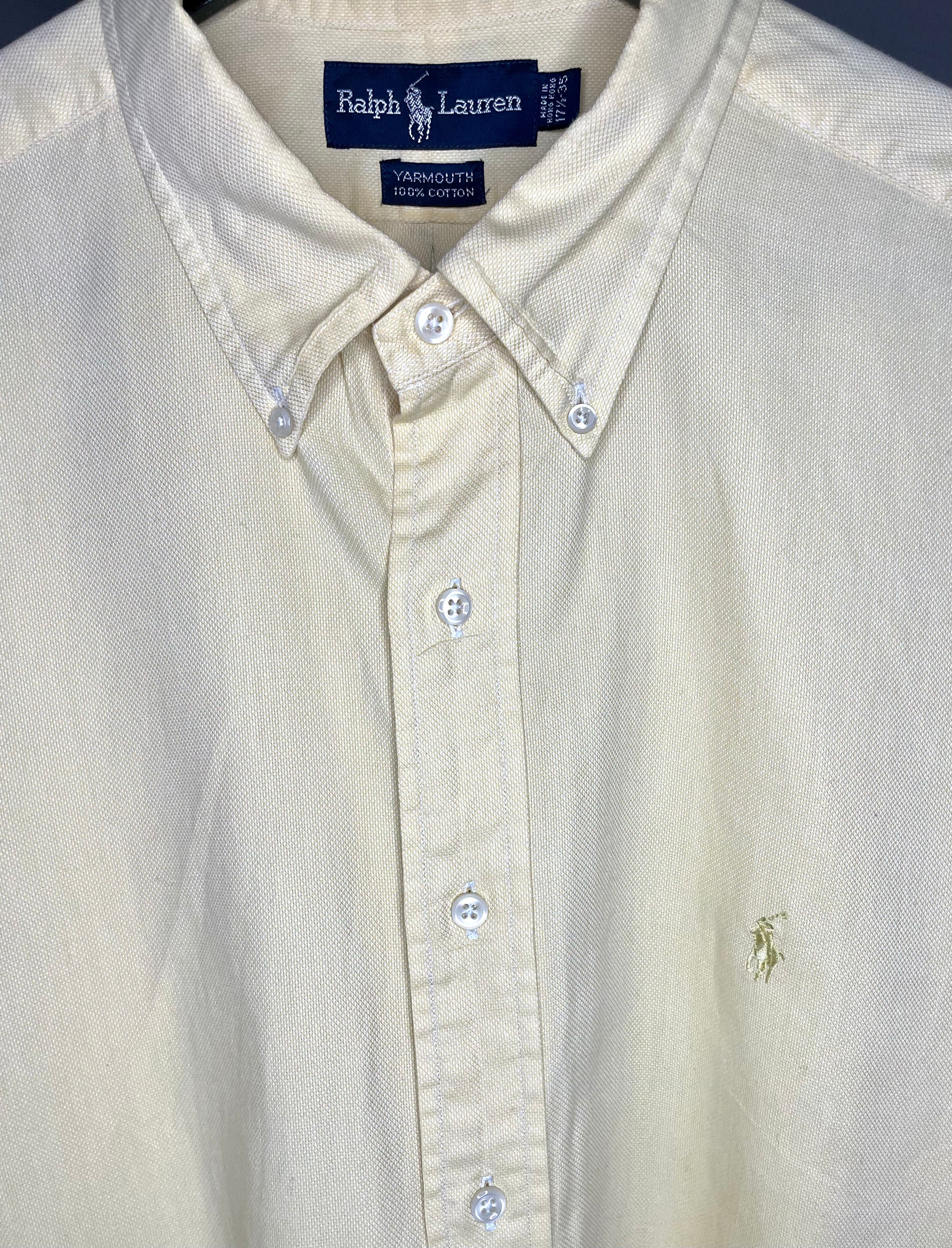 Ralph Lauren Shirt Yellow Size XL 