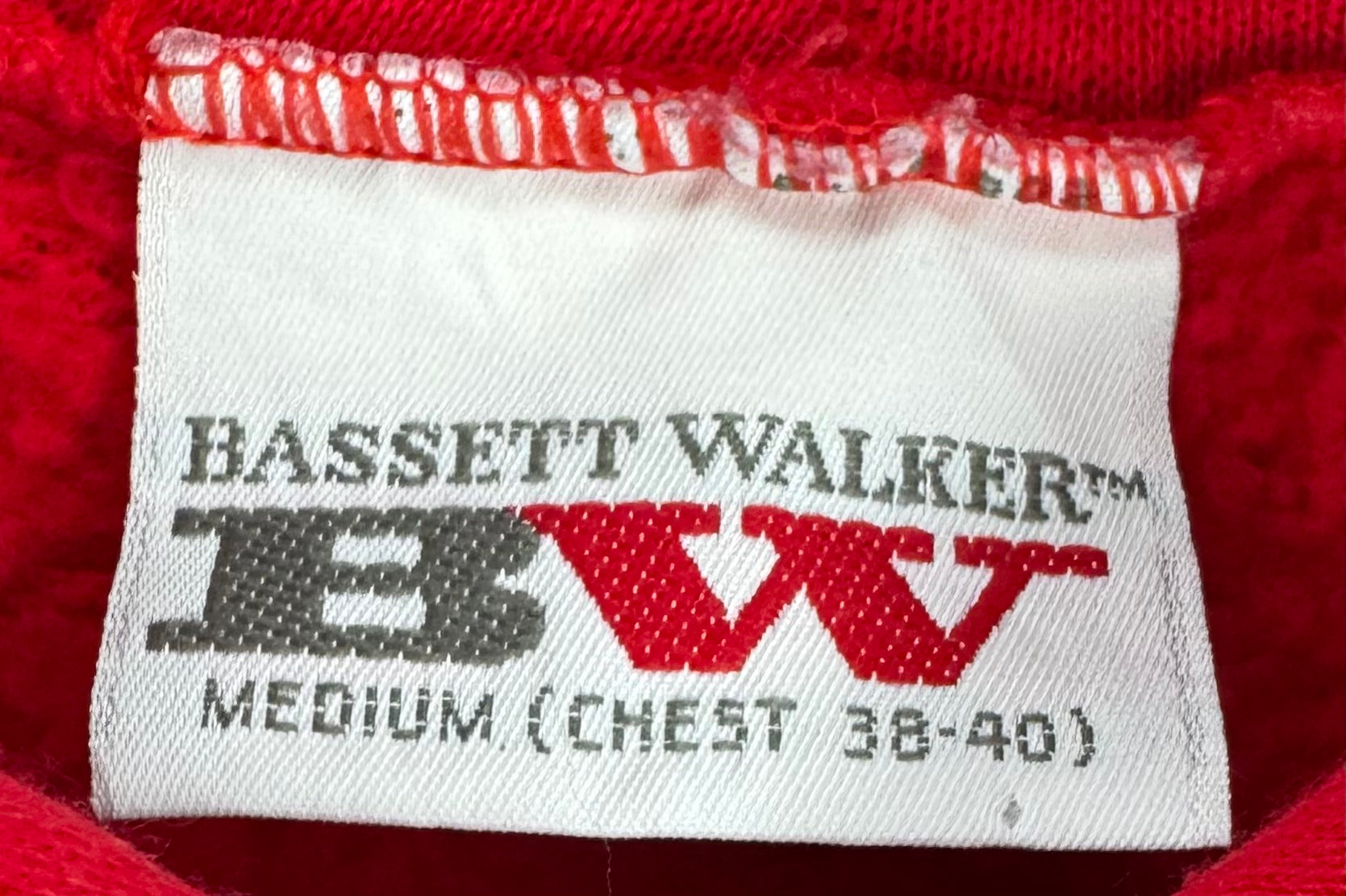 Bassett Walker Hoodie Ohio State Rot Größe M Damen