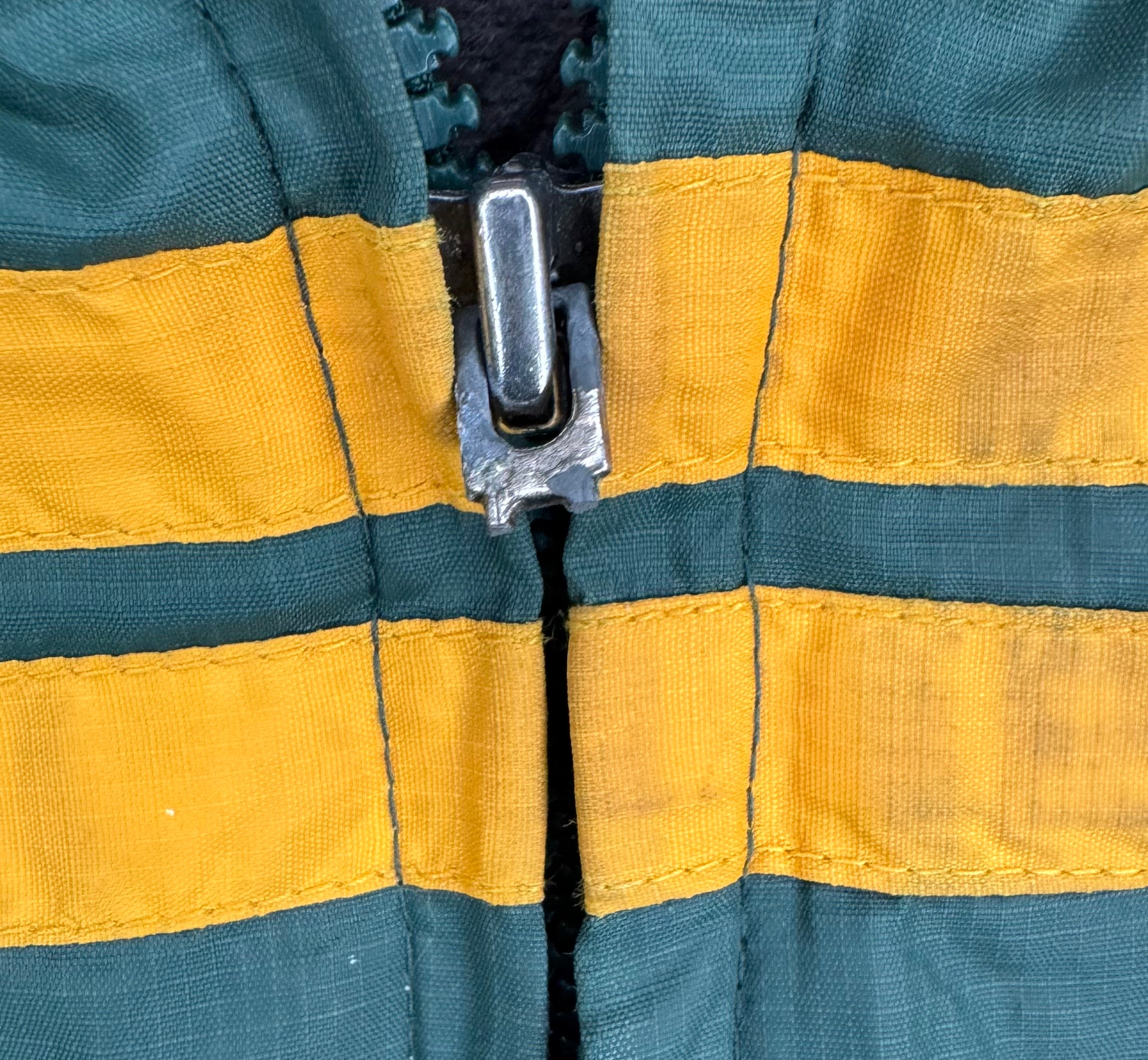 NFL Vintage Green Bay Packers Jacke Grün/Gelb Größe XL