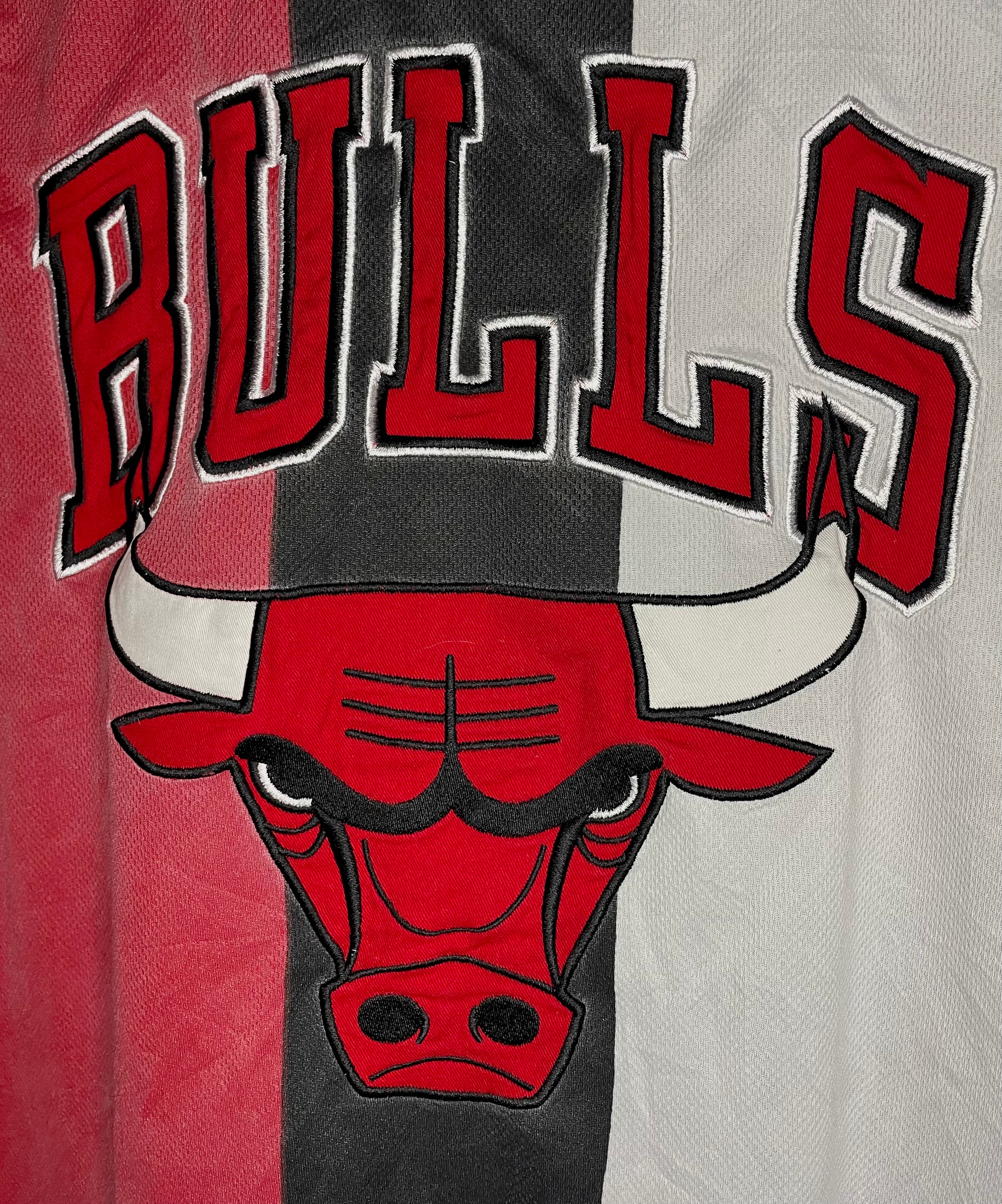 NBA Vintage Jersey Chicago Bulls Red/Black/White Size L 