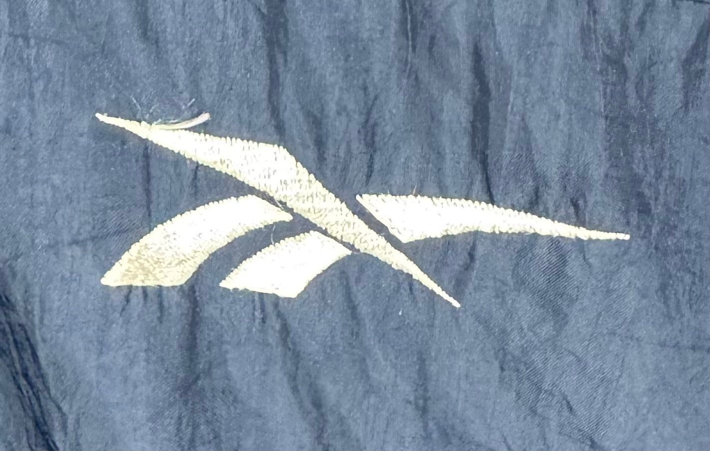 Reebok Vintage Trainingsjacke Blau/Weiß Größe L