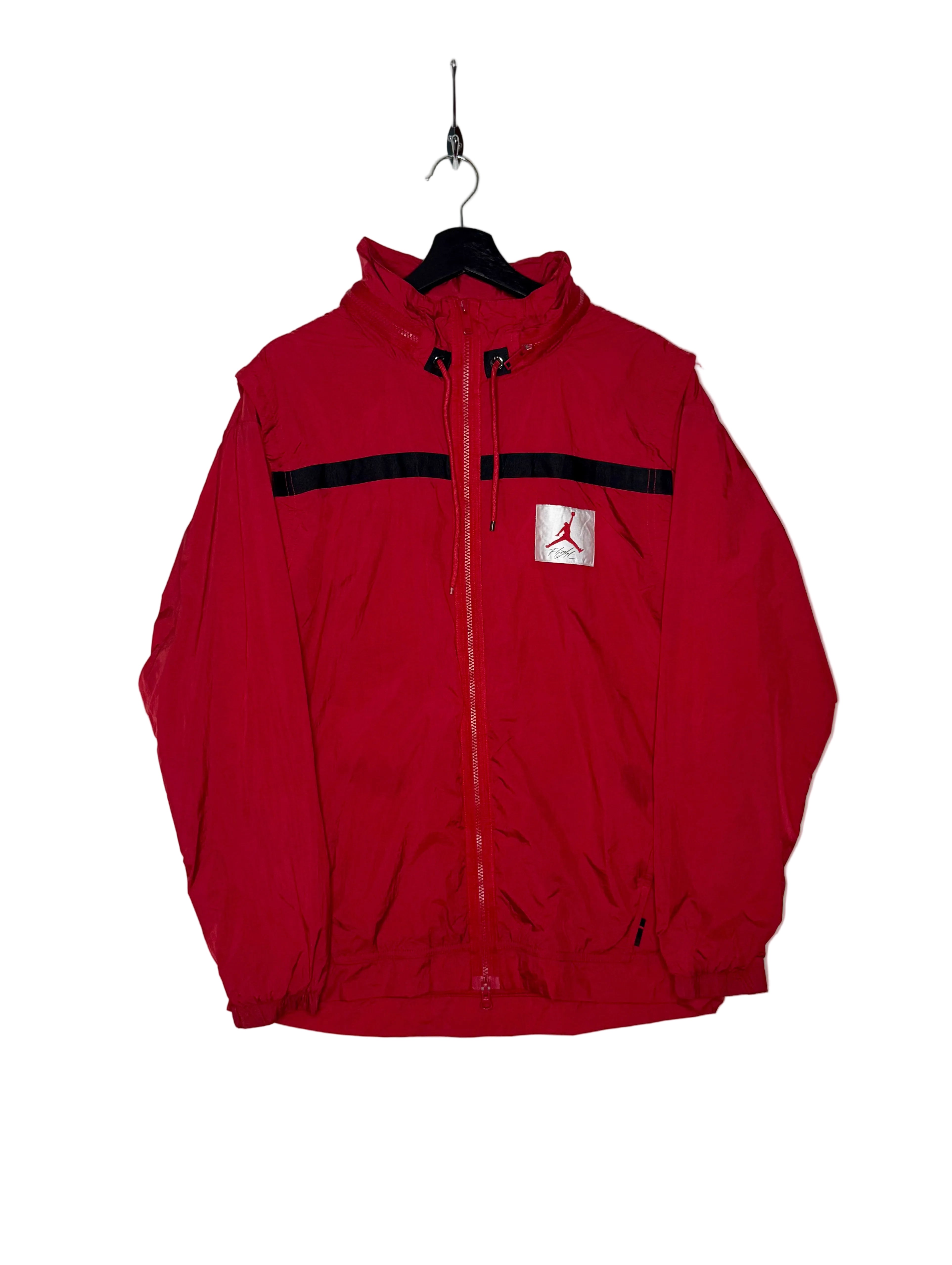 Air Jordan Vintage Trainingsjacke Rot Größe M