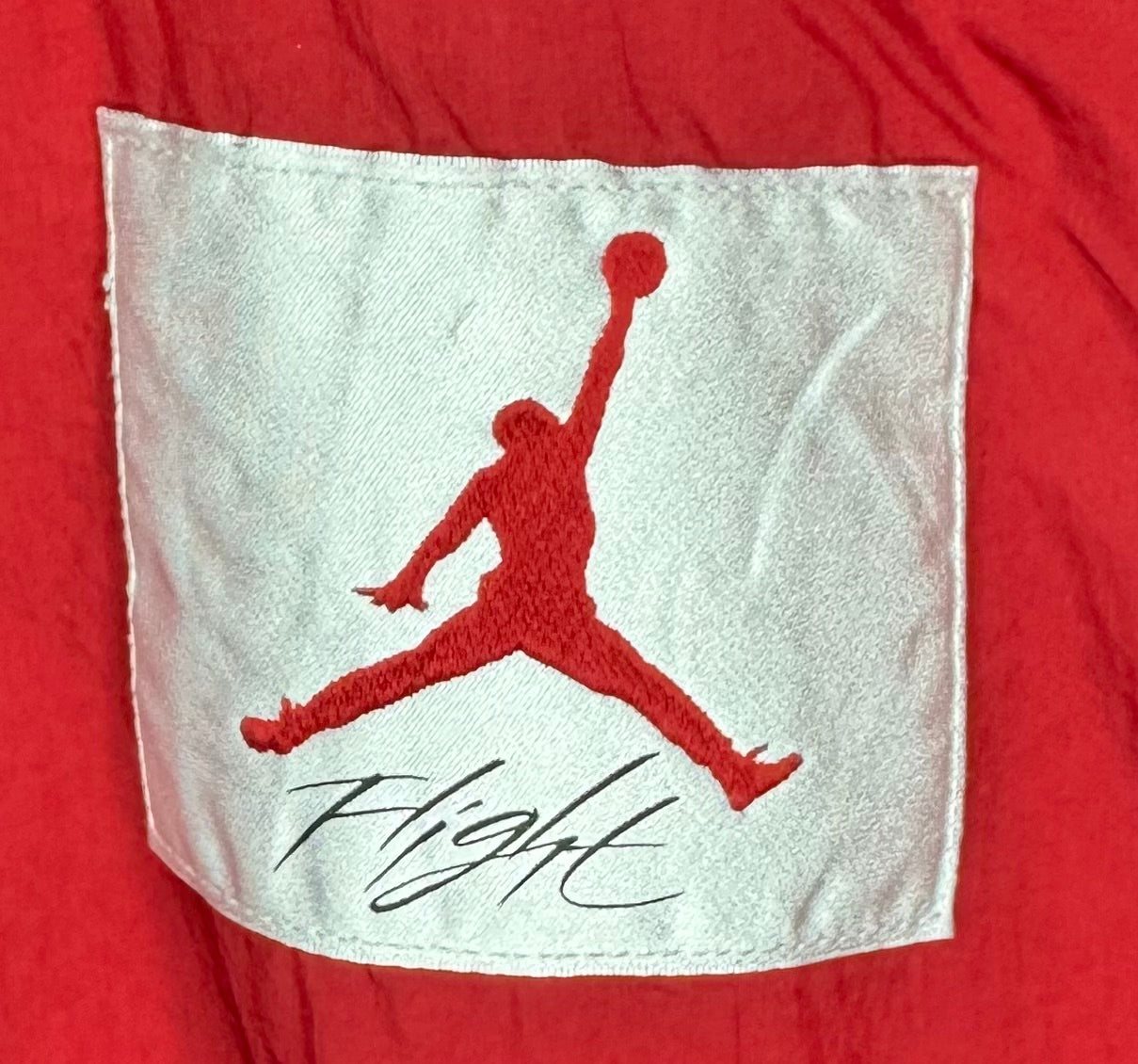 Air Jordan Vintage Trainingsjacke Rot Größe M