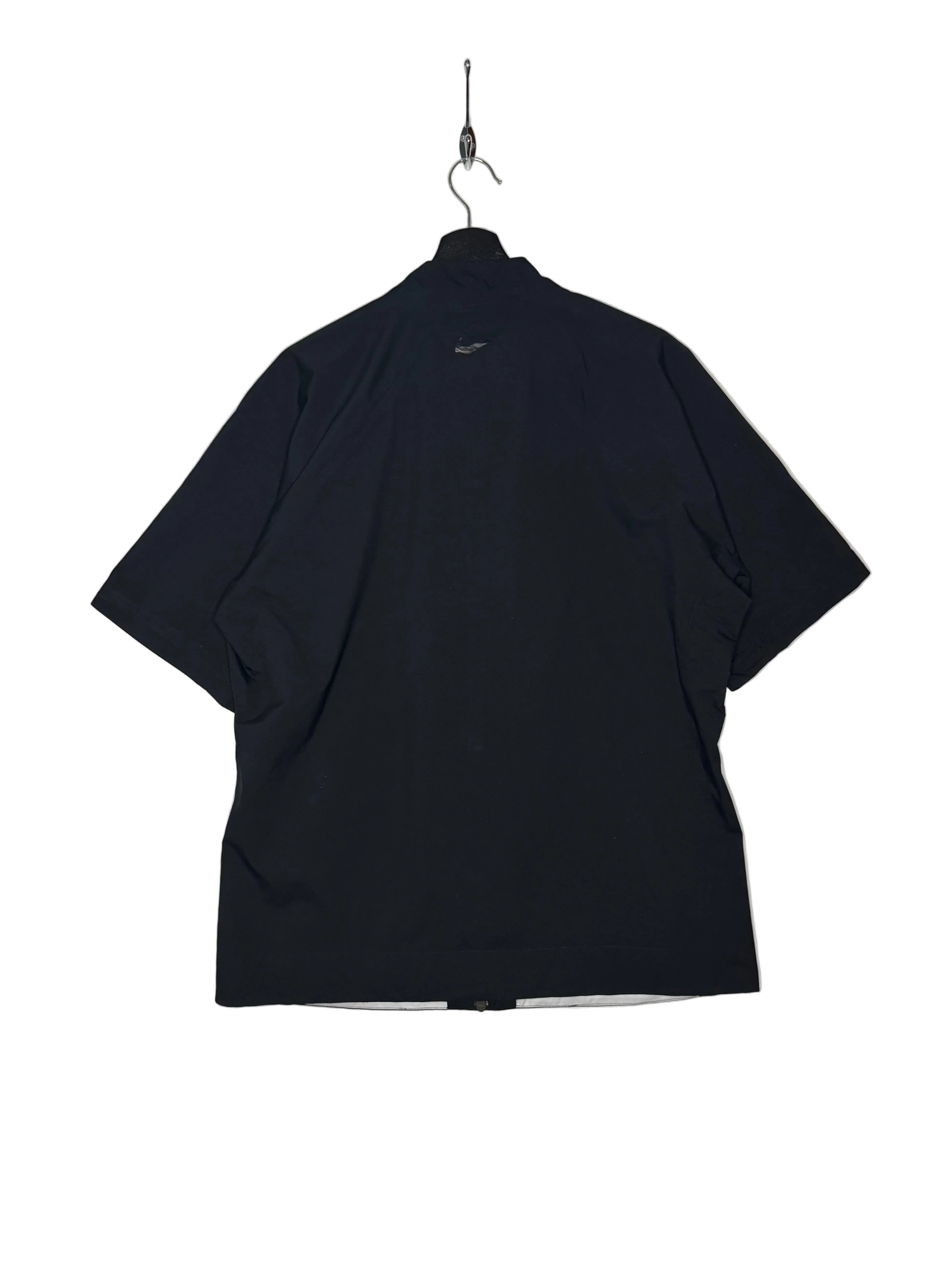 Nike Golf Regenjacke kurzarm Schwarz Größe L