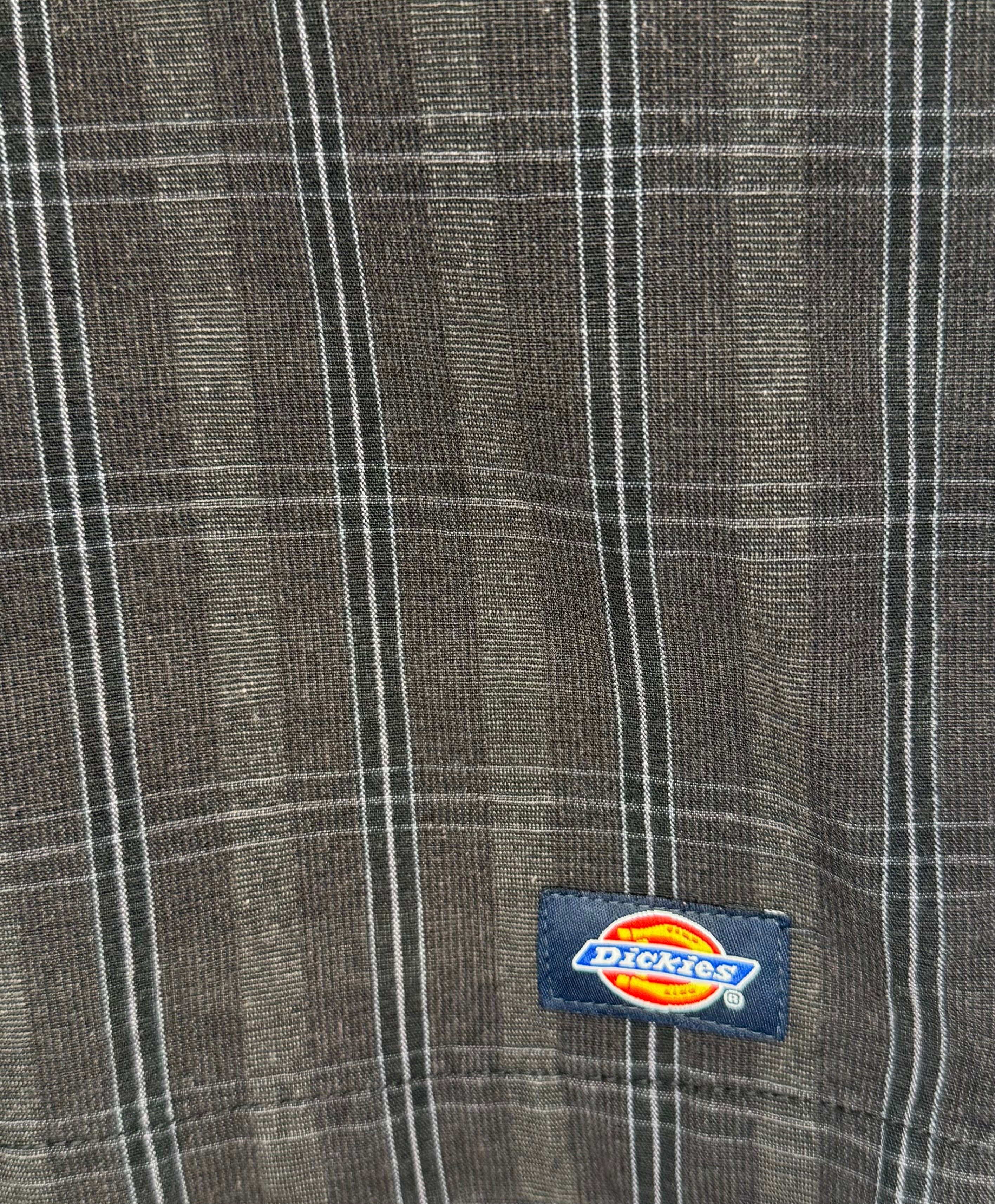 Dickies Vintage Chinoshorts Braun kariert Größe 32