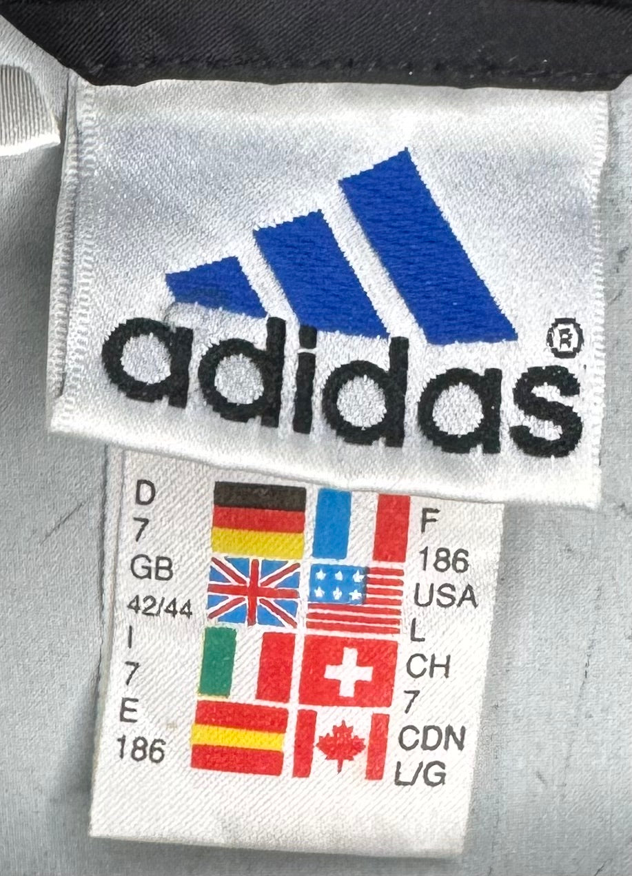 Adidas Vintage Regenjacke "Fiftyone" Schwarz Größe L