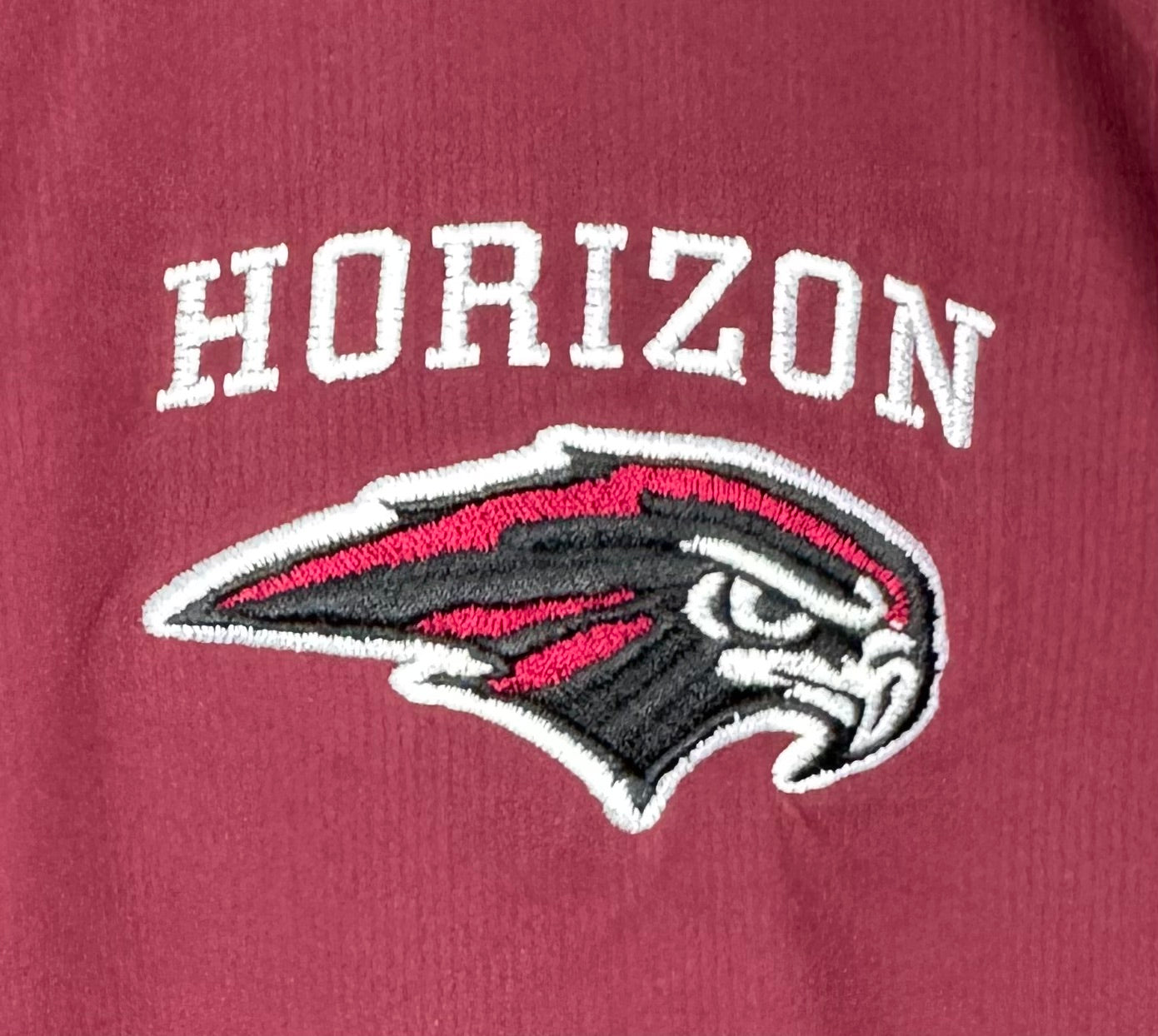 Nike Vintage Horizon Hawks Trainingsjacke Rot Größe XXL