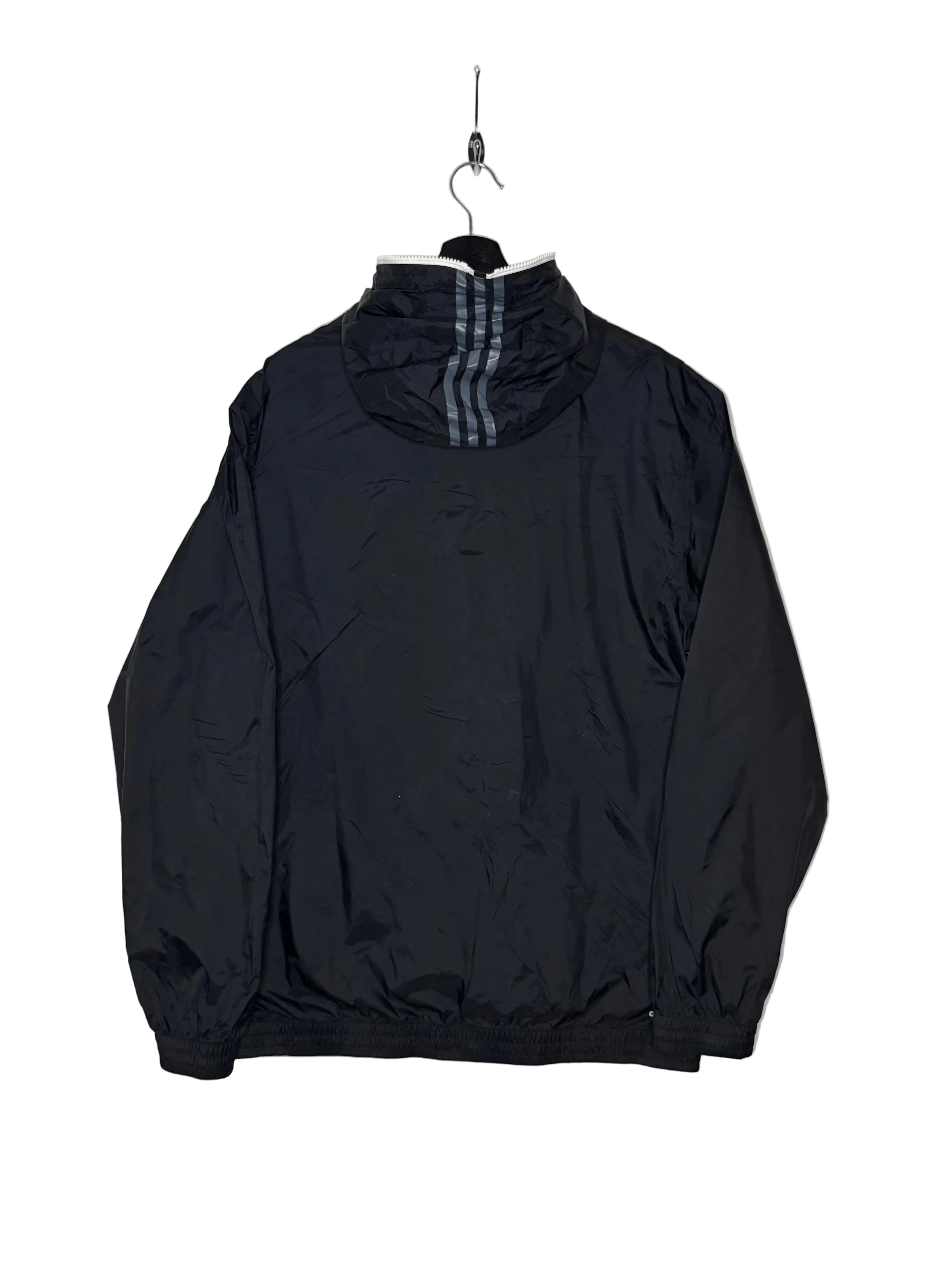 Adidas Vintage Regenjacke Schwarz Größe L