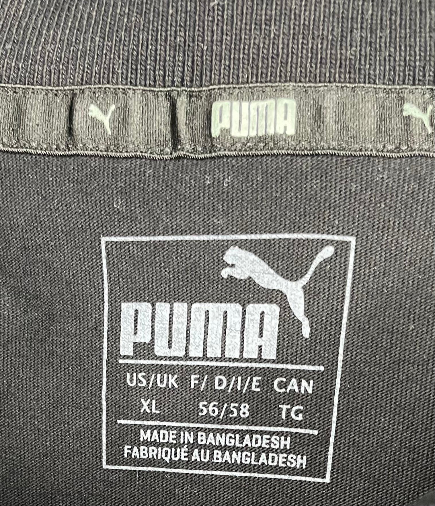 Puma polo shirt black size XL 