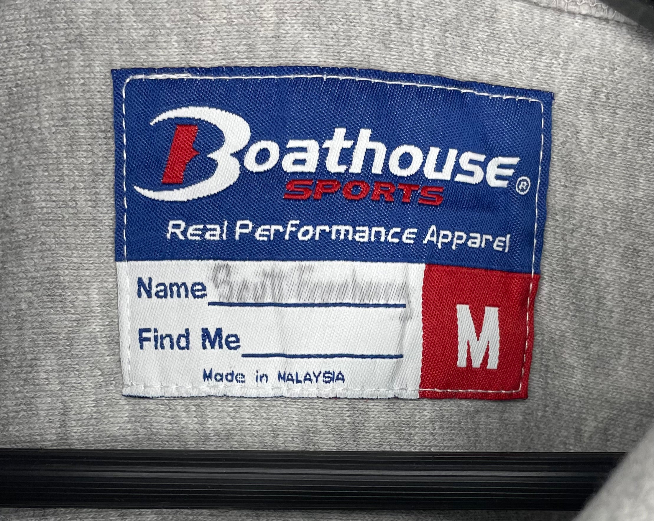 Boathouse Hoodie MUS Lacrosse Team Gray Size M 