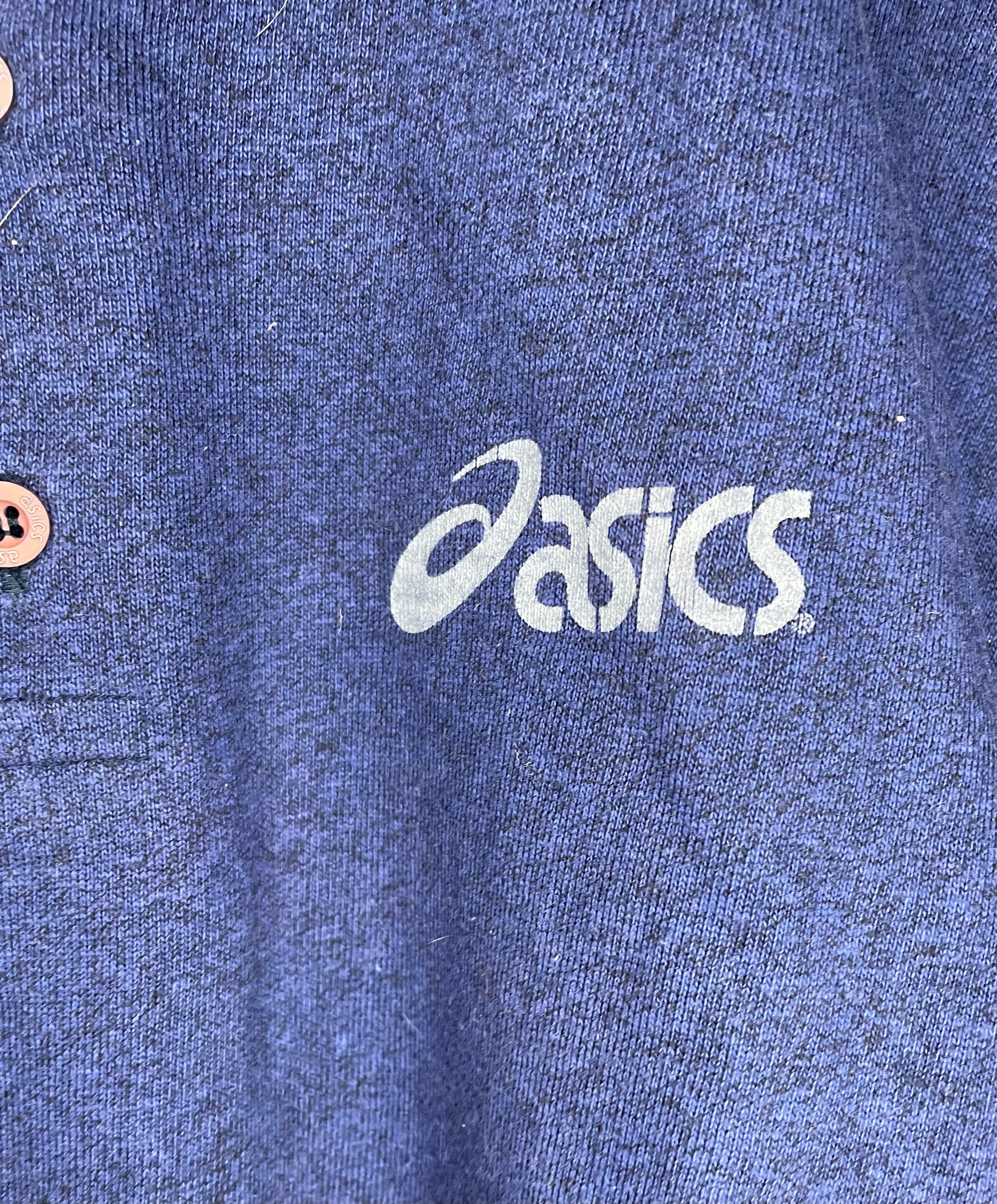 Asics Vintage T-Shirt Blau Größe XXL