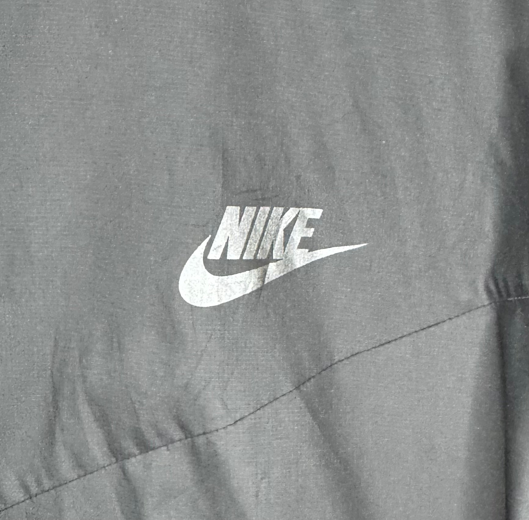 Nike Regenjacke mit Kapuze Schwarz Größe XL