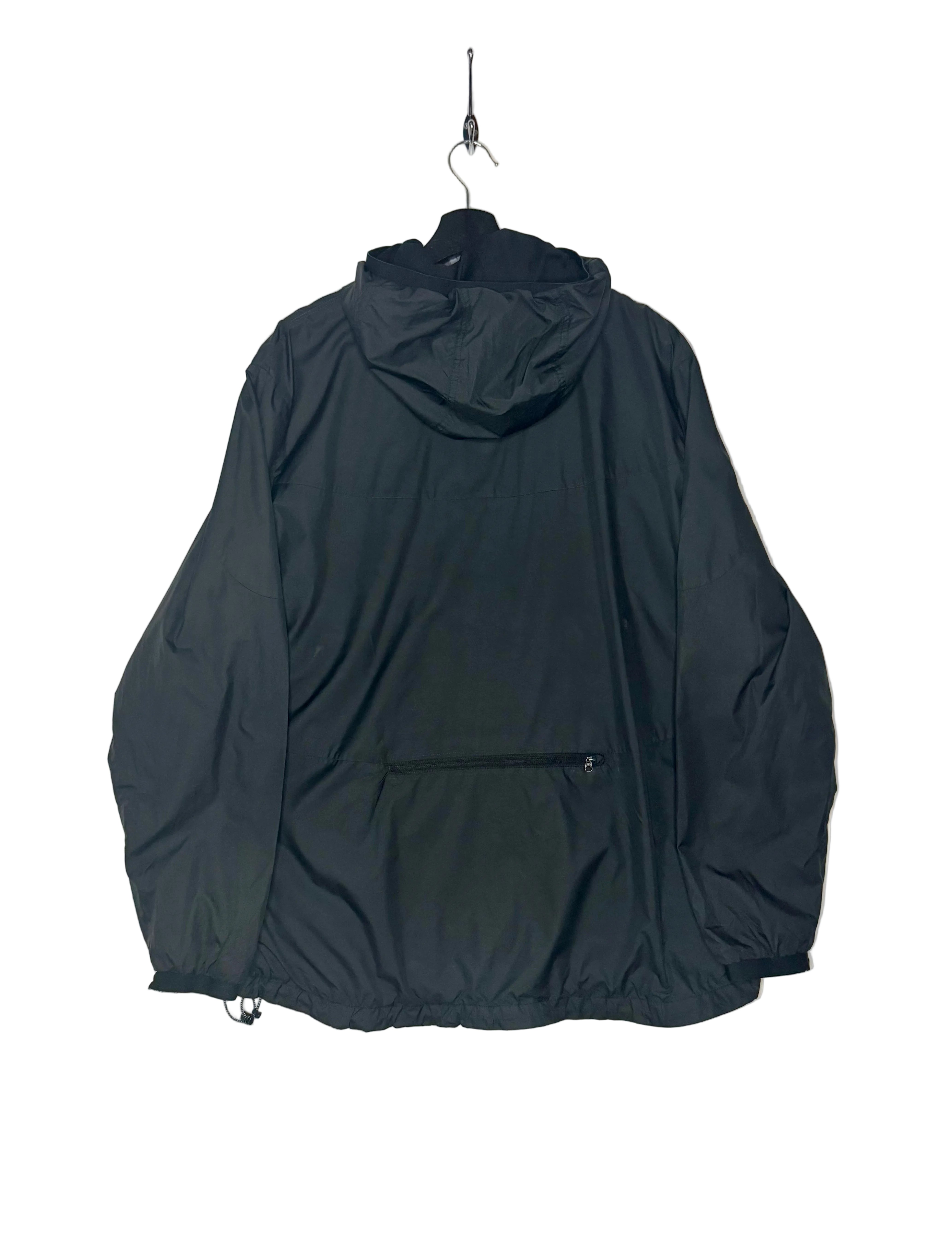 Nike Regenjacke mit Kapuze Schwarz Größe XL
