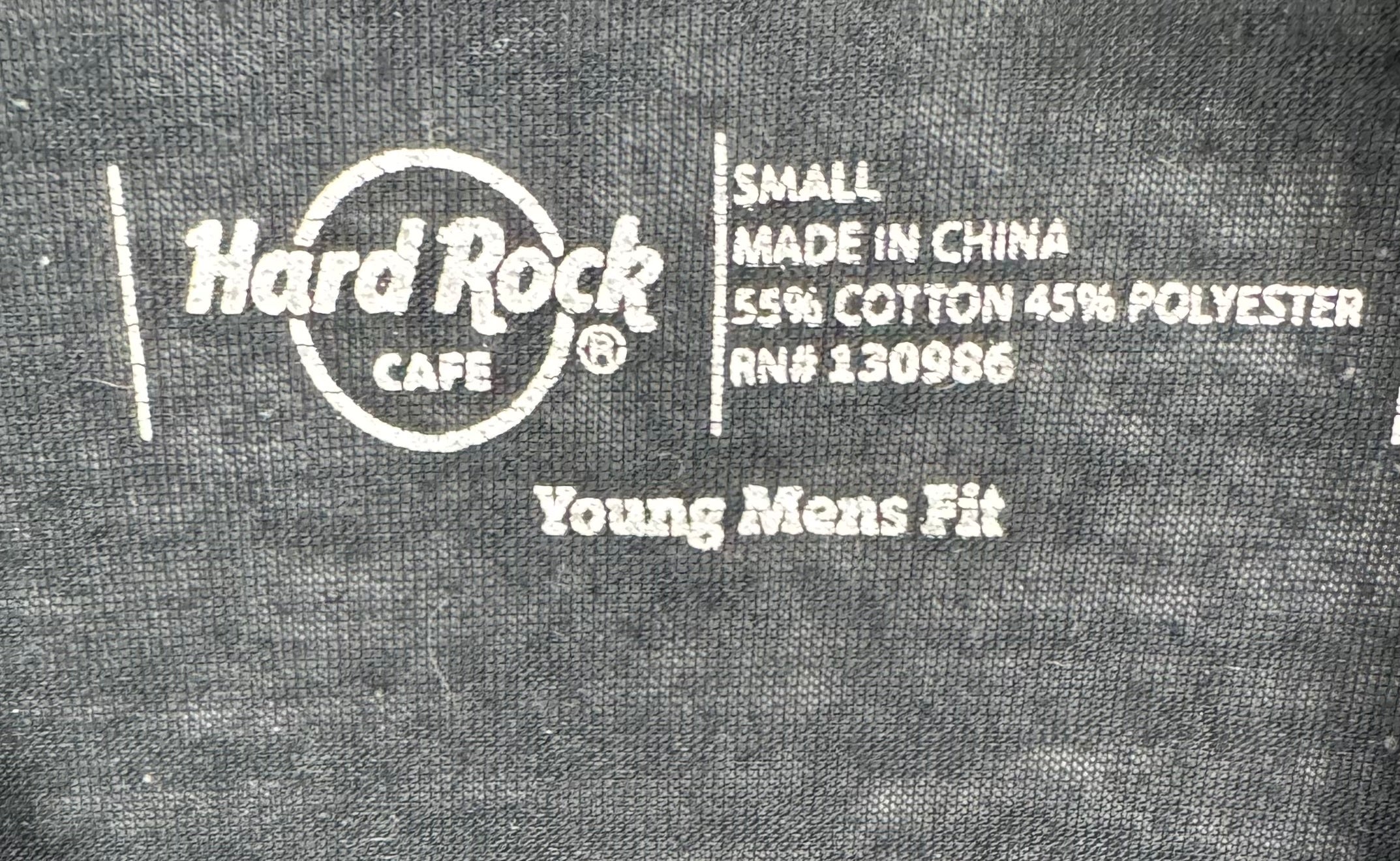 Hard Rock Cafe Hamburg T-Shirt Grau Größe S